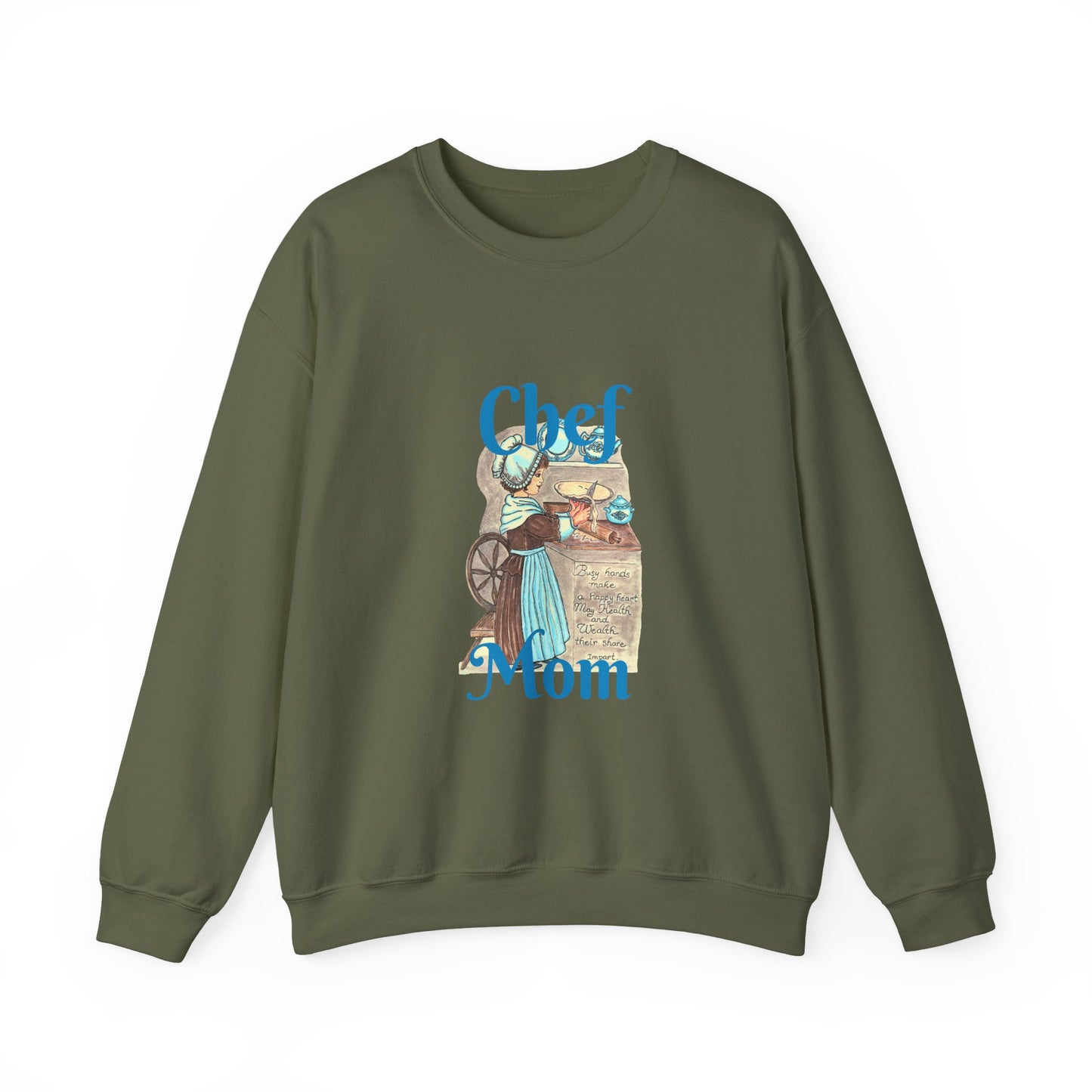 Chef Mom Unisex Heavy Blend™ Crewneck Sweatshirt