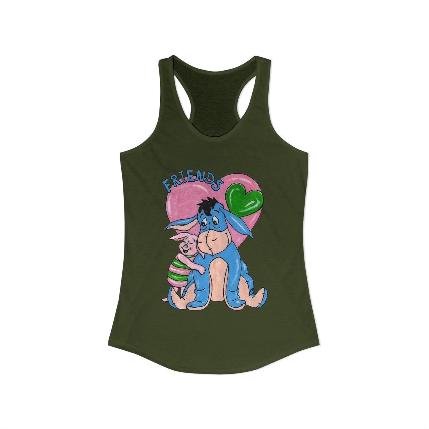 Best Friends Women's Ideal Racerback Tank