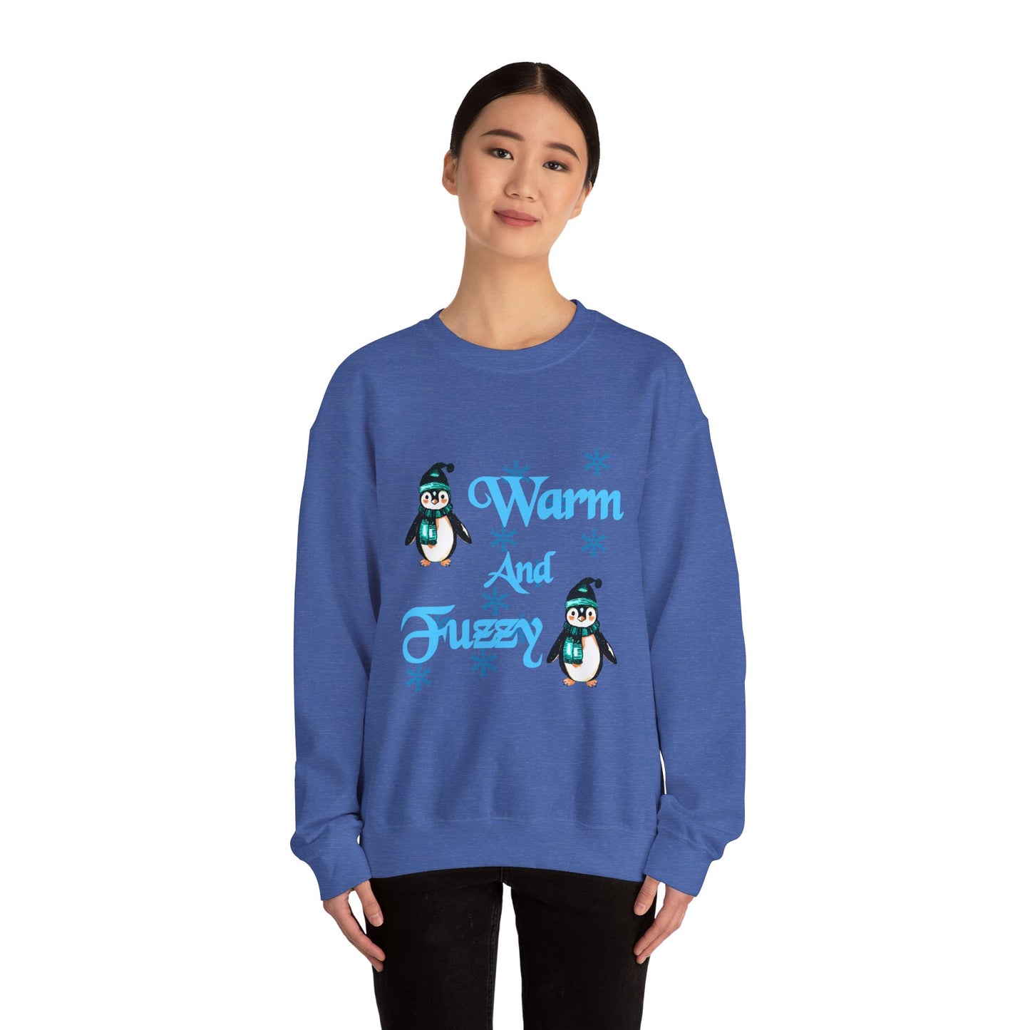 Warm and Fuzzy Unisex Heavy Blend™ Crewneck Sweatshirt