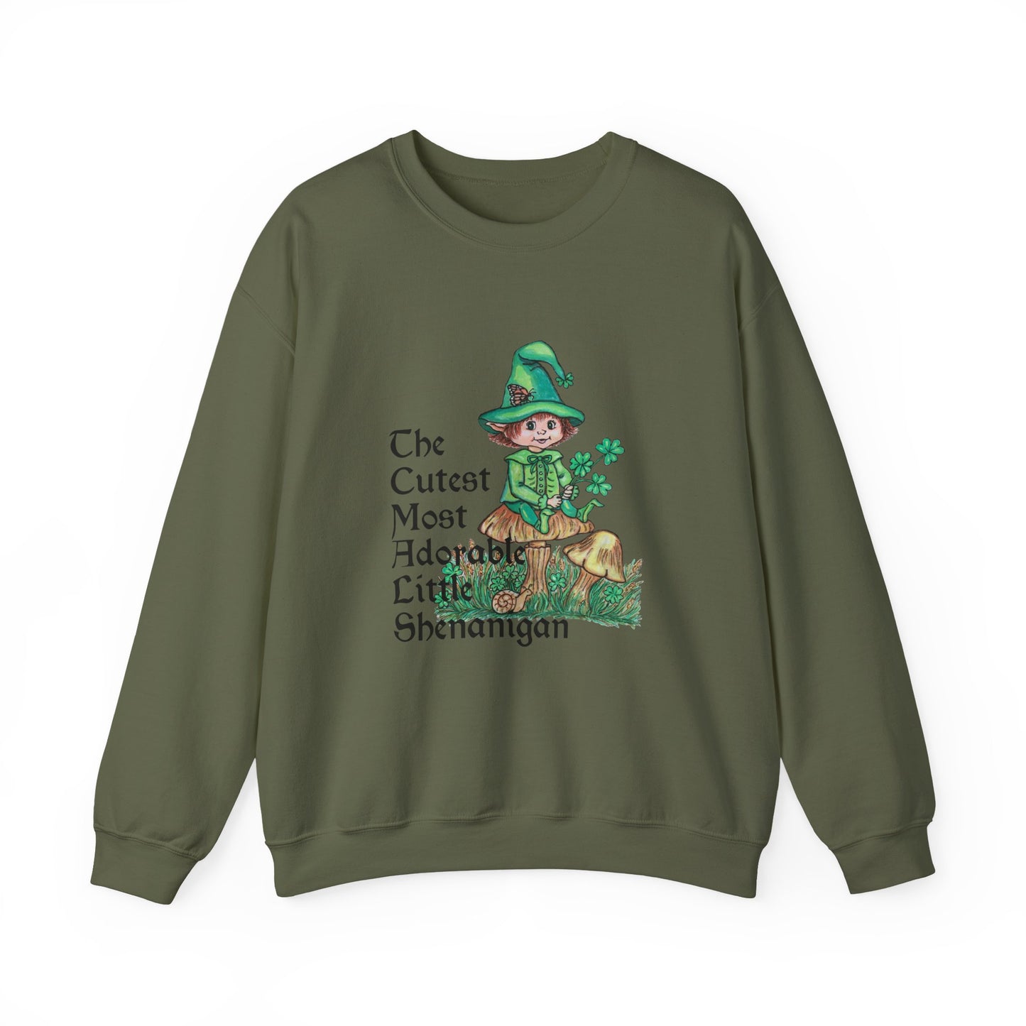 Cutest Leprechaun Unisex Heavy Blend™ Crewneck Sweatshirt