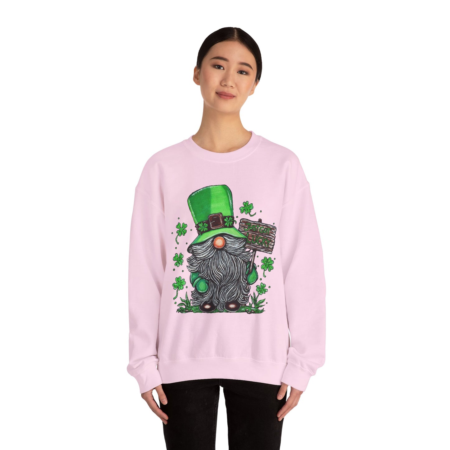 Gnomish Leprechaun Unisex Heavy Blend™ Crewneck Sweatshirt
