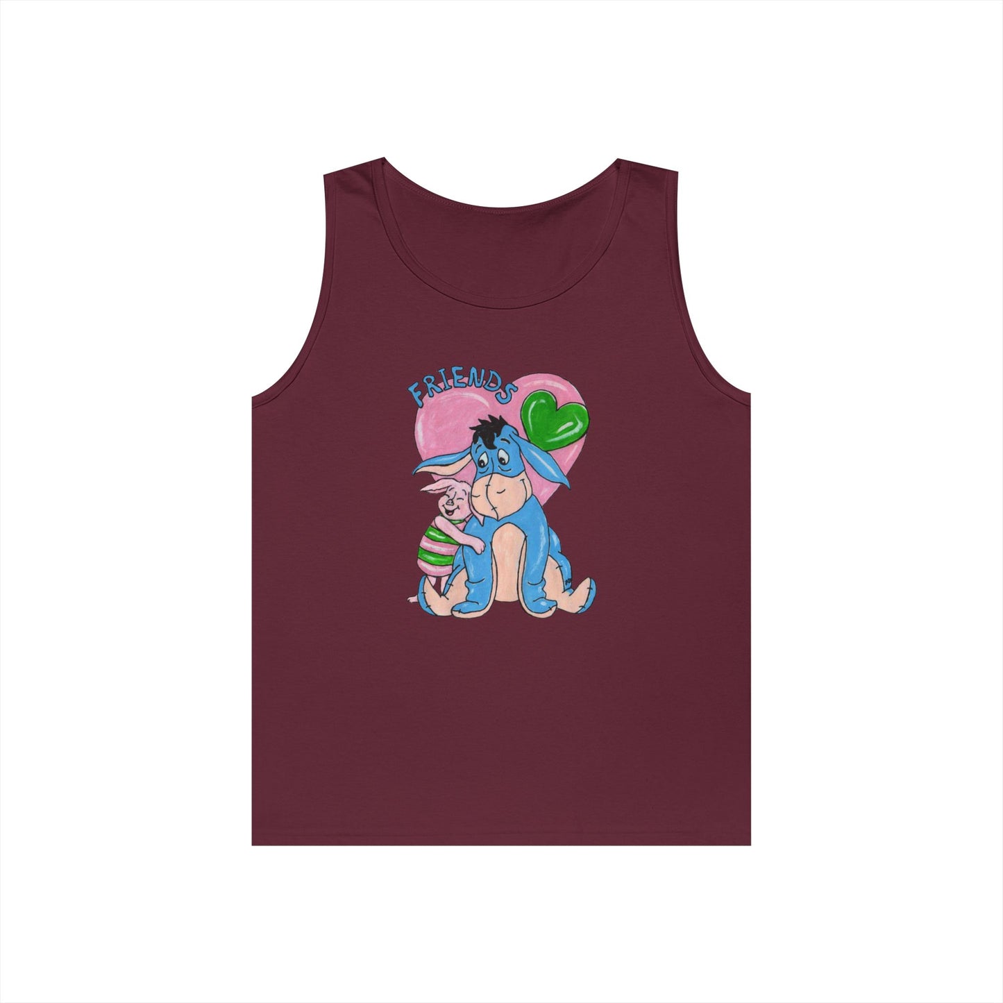Best Friends Unisex Heavy Cotton Tank Top