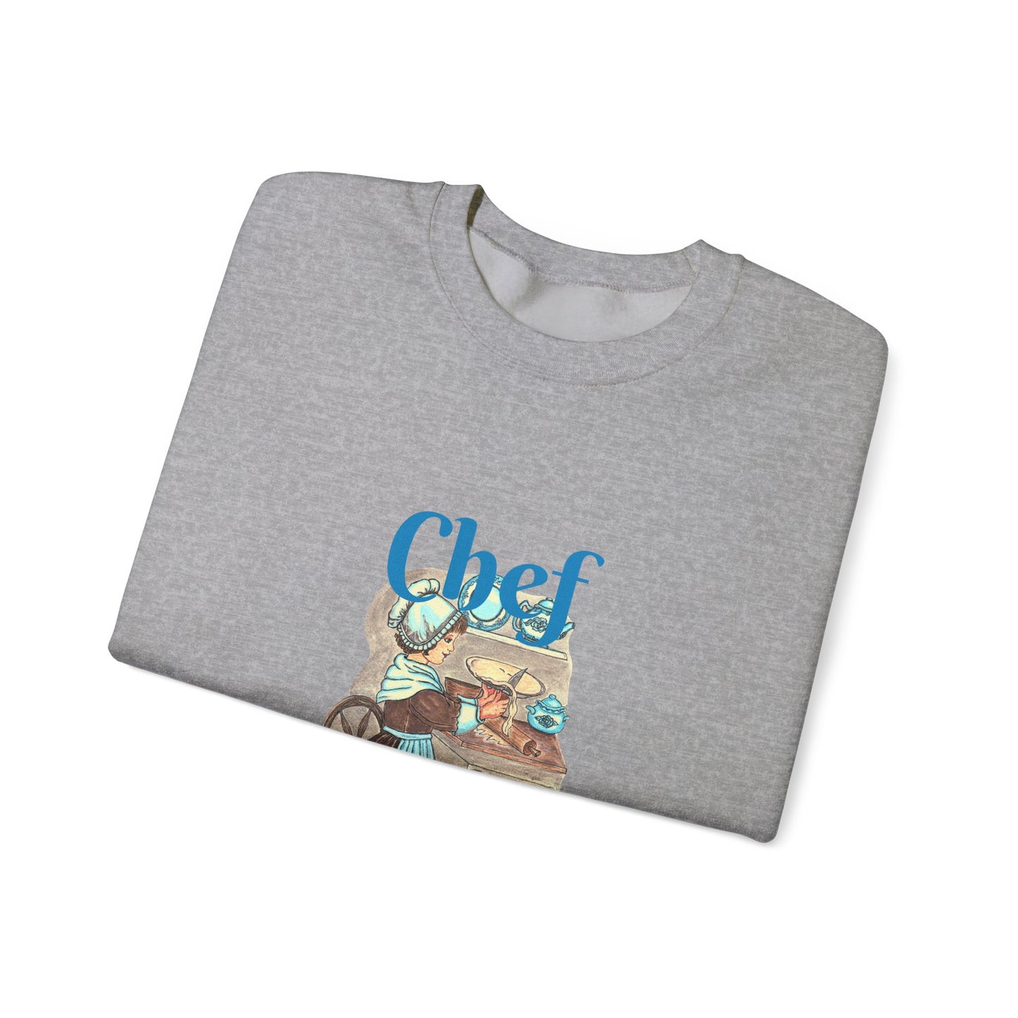 Chef Mom Unisex Heavy Blend™ Crewneck Sweatshirt