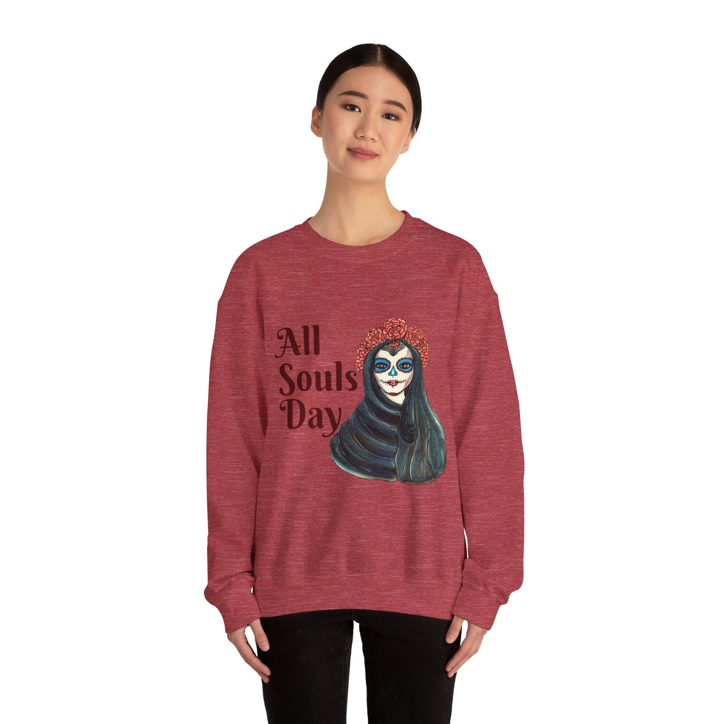 All Souls Day Unisex Heavy Blend™ Crewneck Sweatshirt