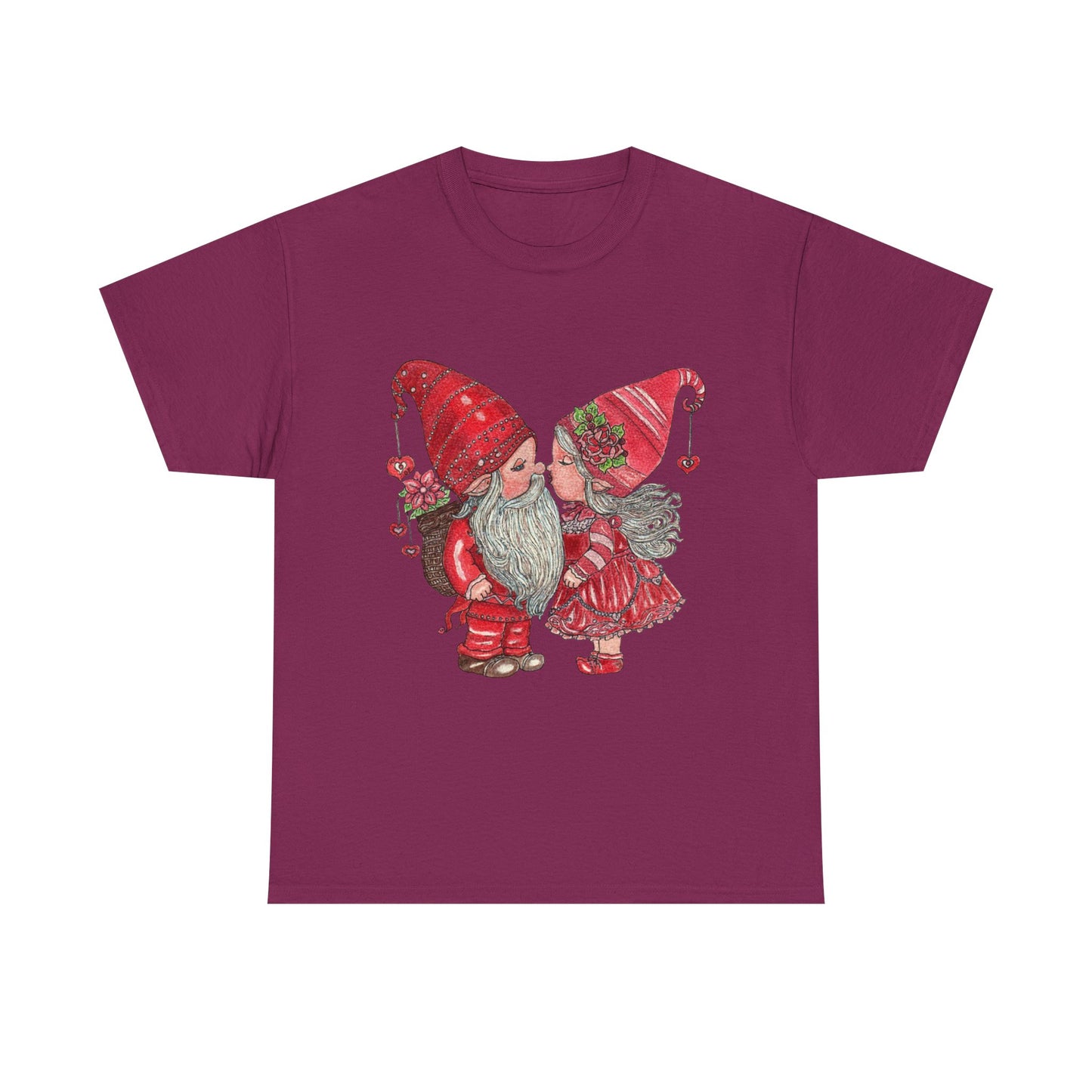 Gnome Lovers Unisex Heavy Cotton Tee