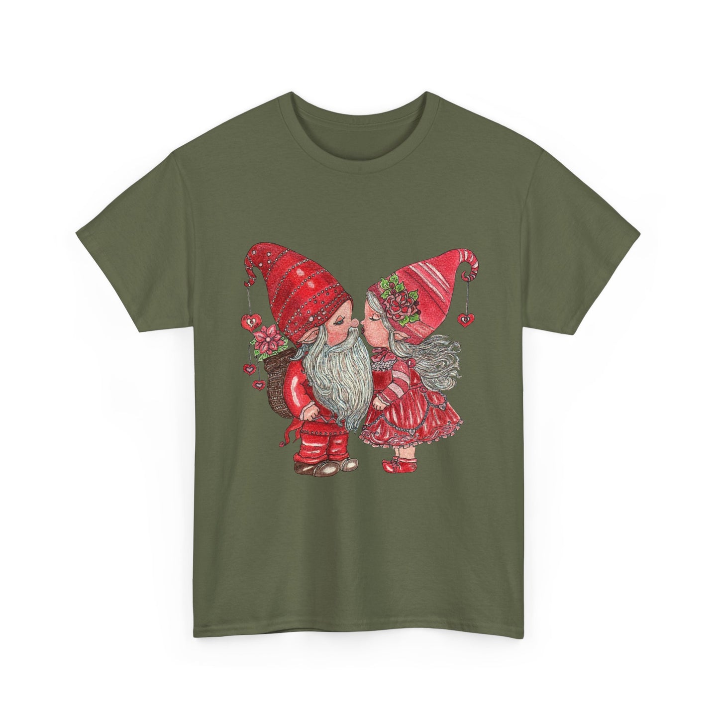 Gnome Lovers Unisex Heavy Cotton Tee