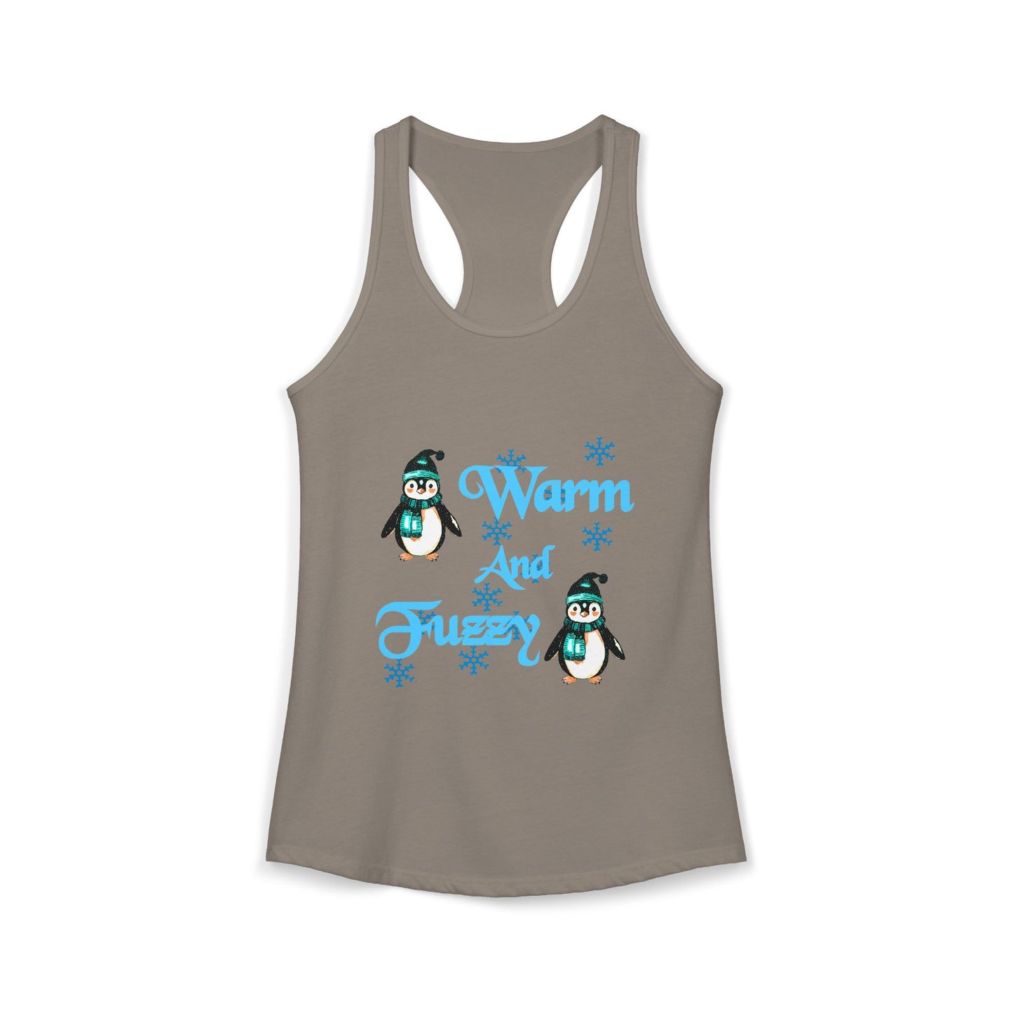 Warm and Fuzzy Women's Ideal Racerback Tank