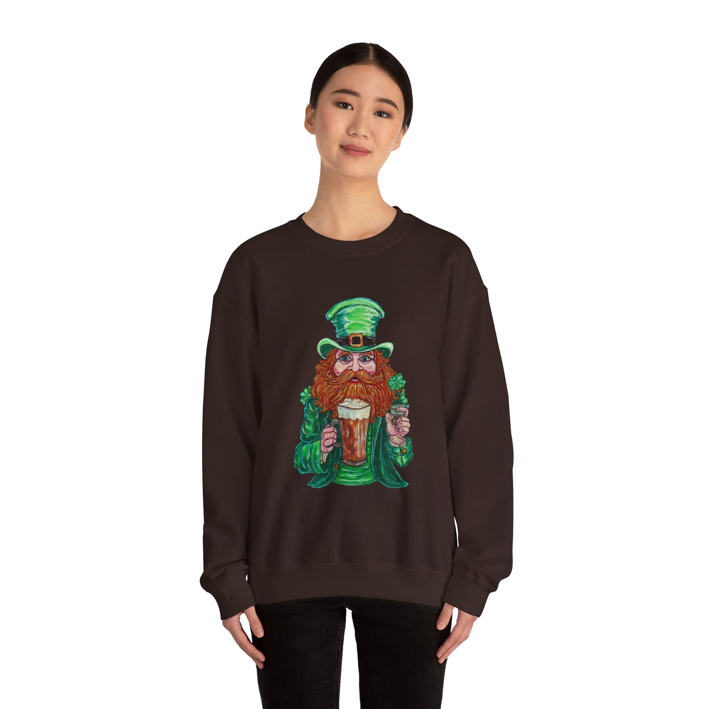Drunken Leprechaun Unisex Heavy Blend™ Crewneck Sweatshirt