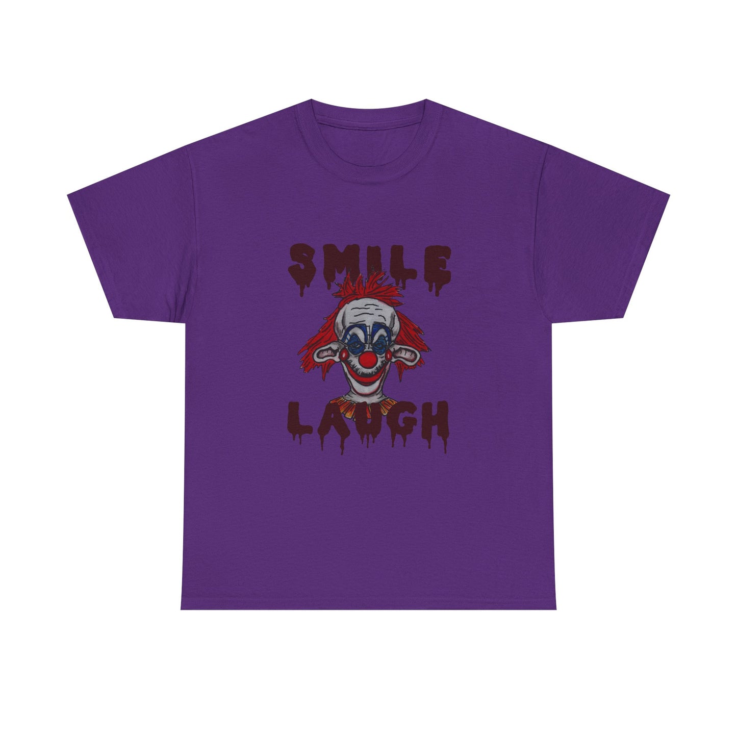 Smile, Laugh Unisex Heavy Cotton Tee
