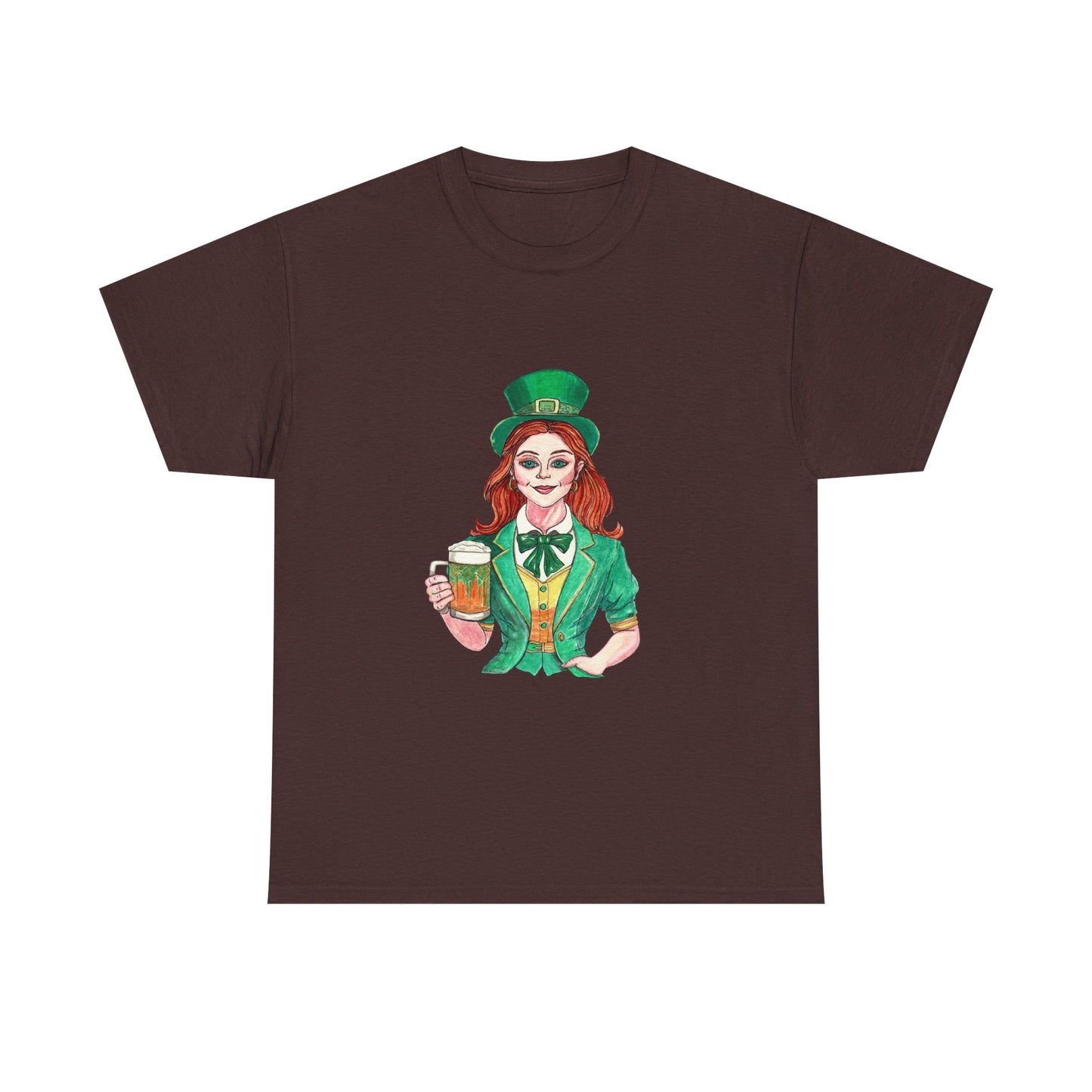 Paddys Day Cheers Unisex Heavy Cotton Tee