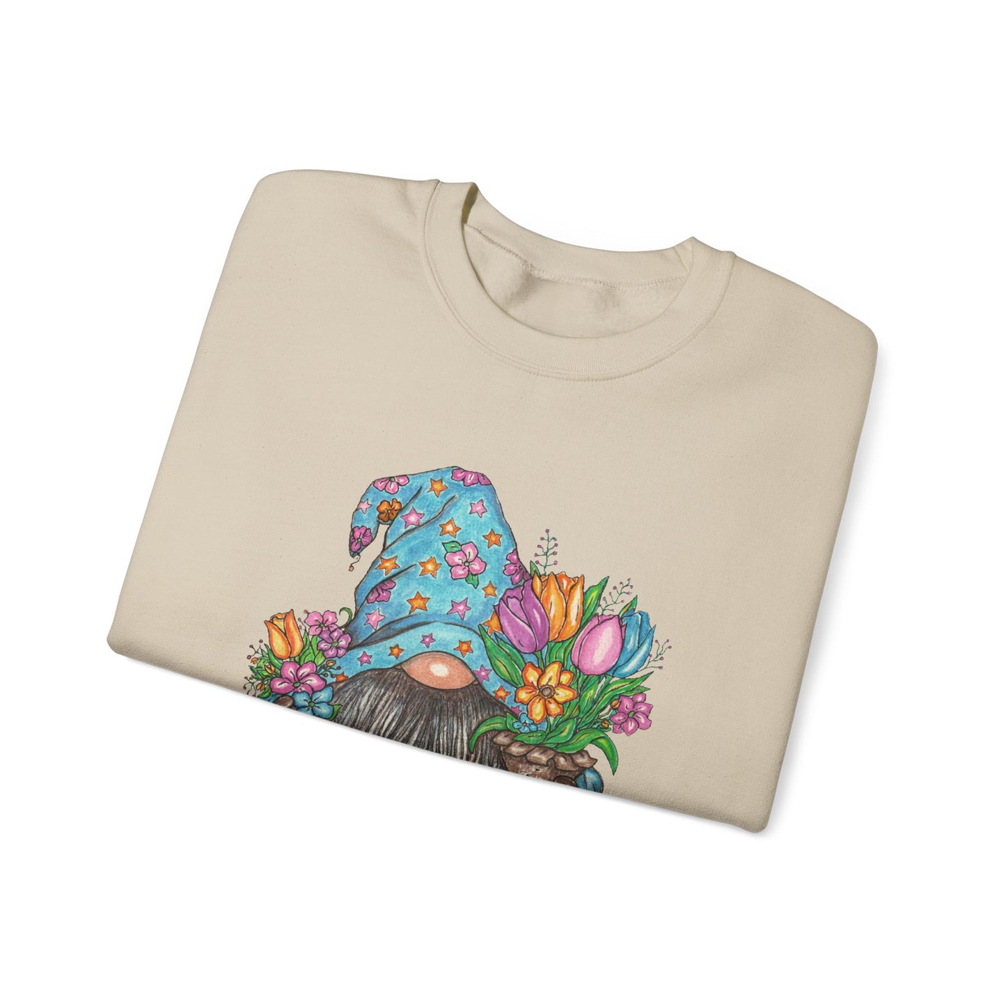 Gardening Gnome Unisex Heavy Blend™ Crewneck Sweatshirt