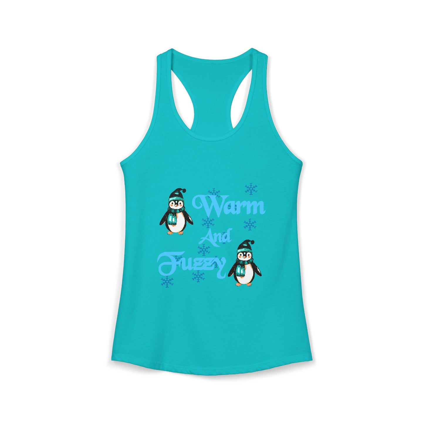 Warm and Fuzzy Women's Ideal Racerback Tank