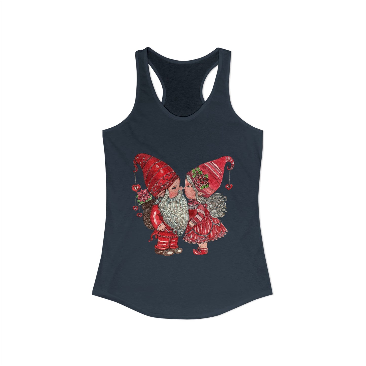 Gnome Lovers Women's Ideal Racerback Tank