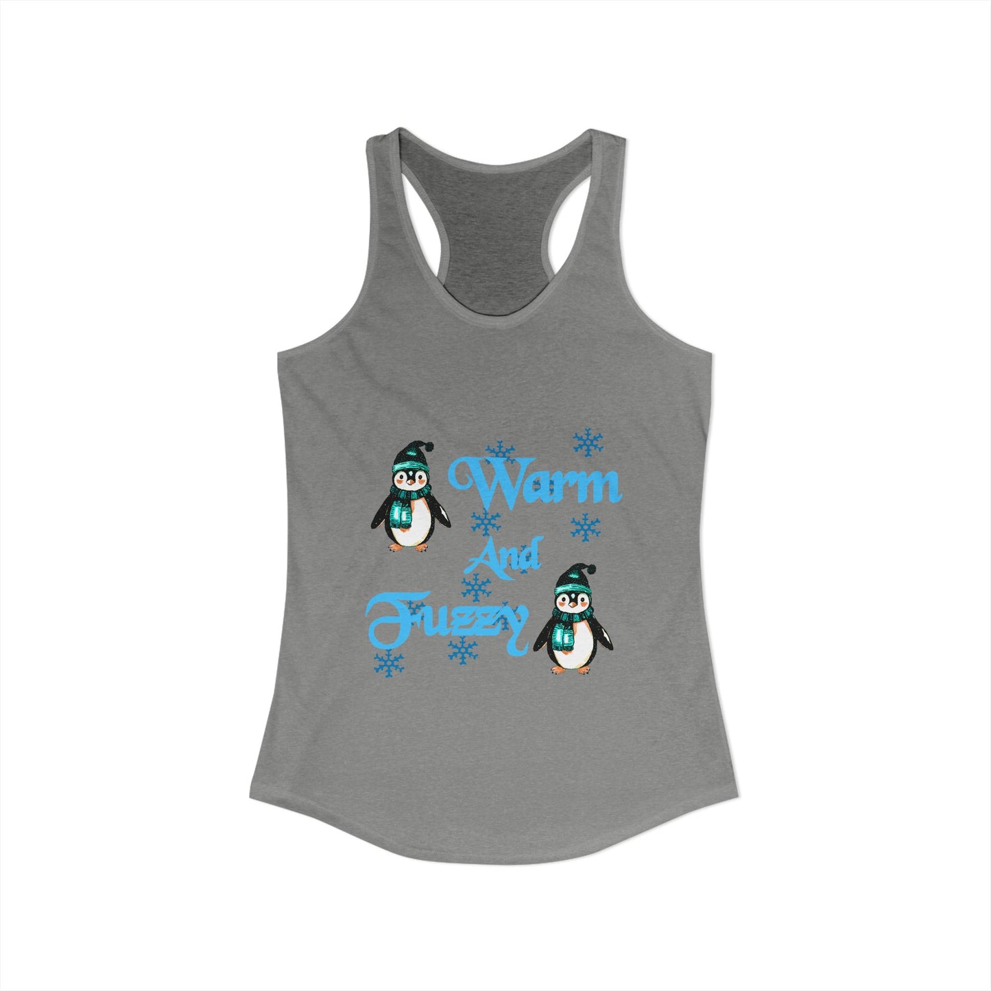 Warm and Fuzzy Women's Ideal Racerback Tank