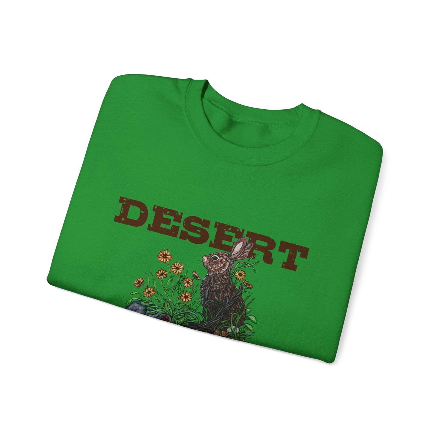 Desert Cotton Tail Unisex Heavy Blend™ Crewneck Sweatshirt