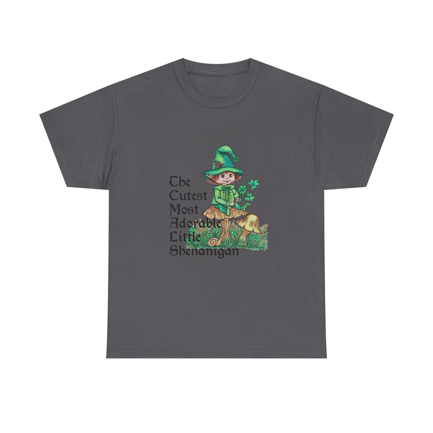 Cutest Leprechaun Unisex Heavy Cotton Tee