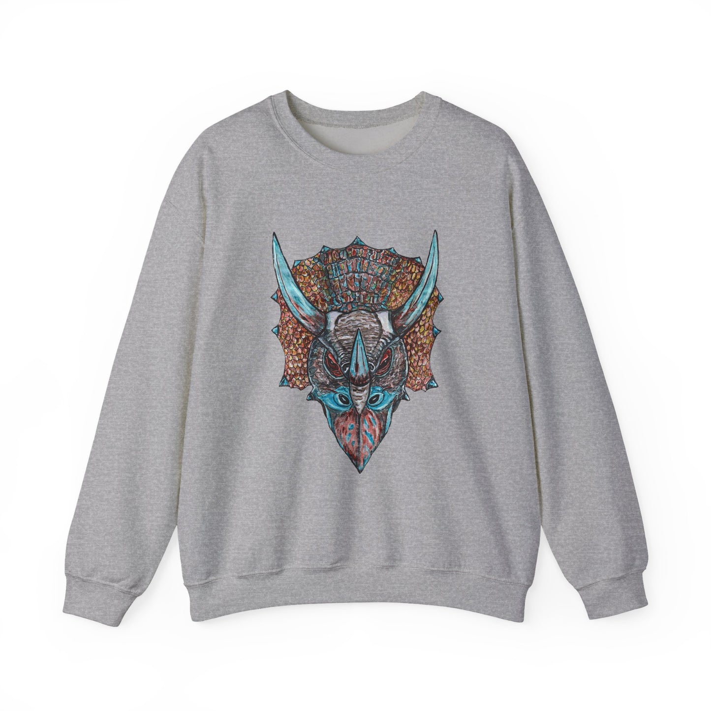 Triceratops Unisex Heavy Blend™ Crewneck Sweatshirt