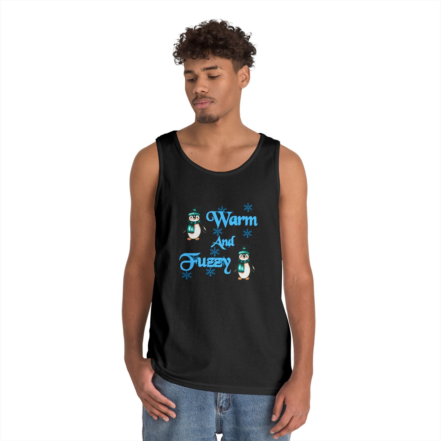 Warm and Fuzzy Unisex Heavy Cotton Tank Top