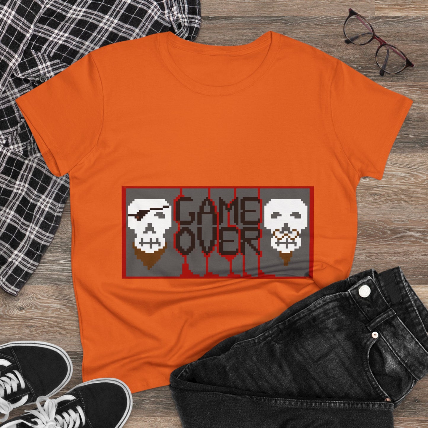 Game Over Women's Midweight Cotton Tee