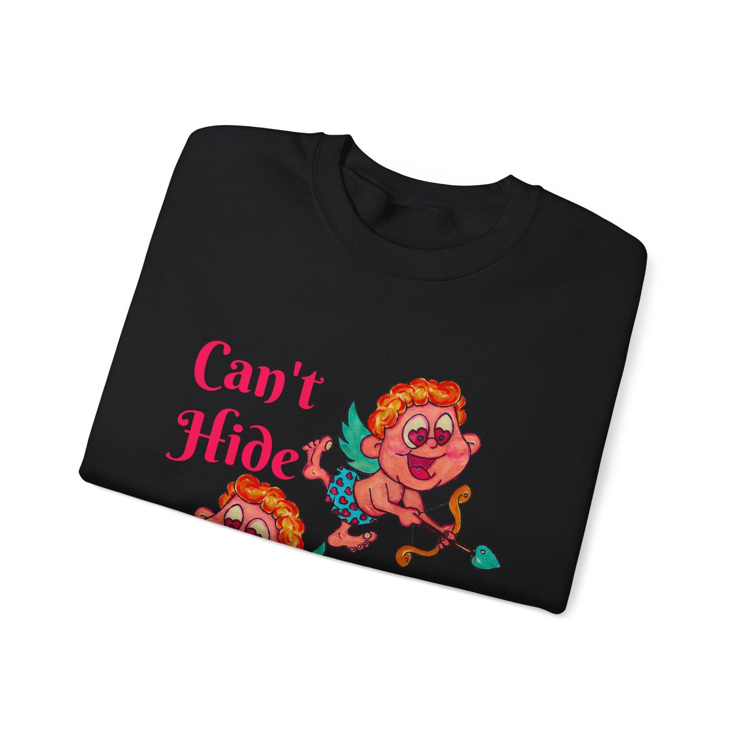 Can't Hide From Love Unisex Heavy Blend™ Crewneck Sweatshirt