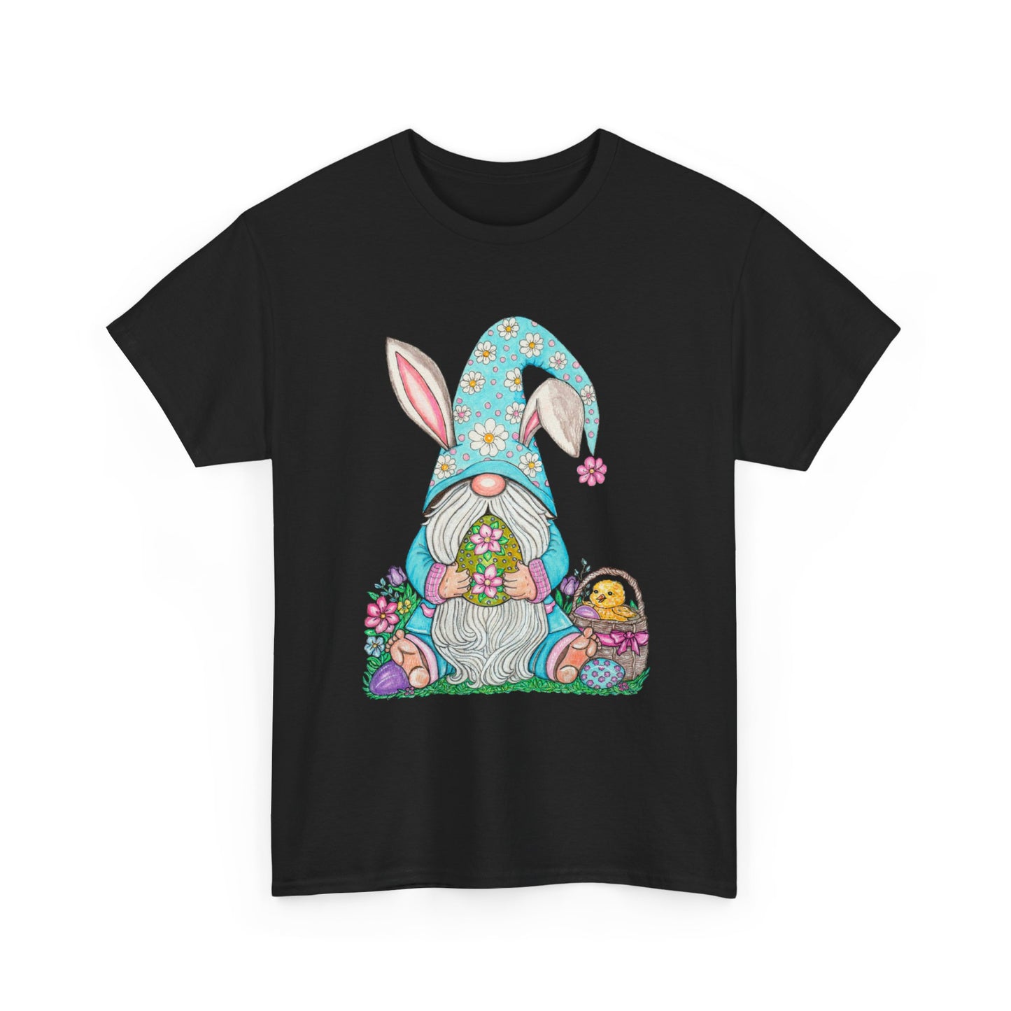 Easter Gnome Unisex Heavy Cotton Tee