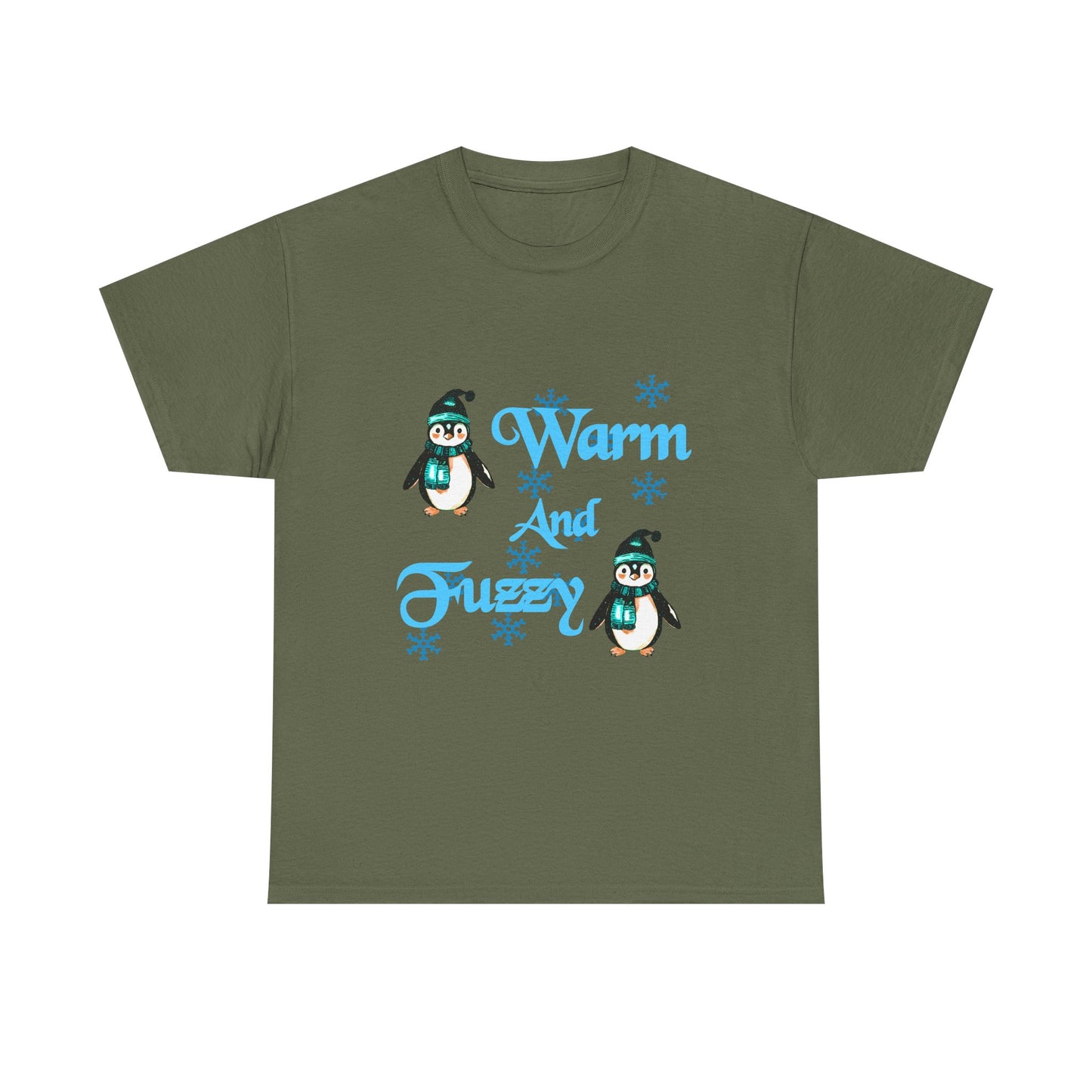 Warm and Fuzzy Unisex Heavy Cotton Tee