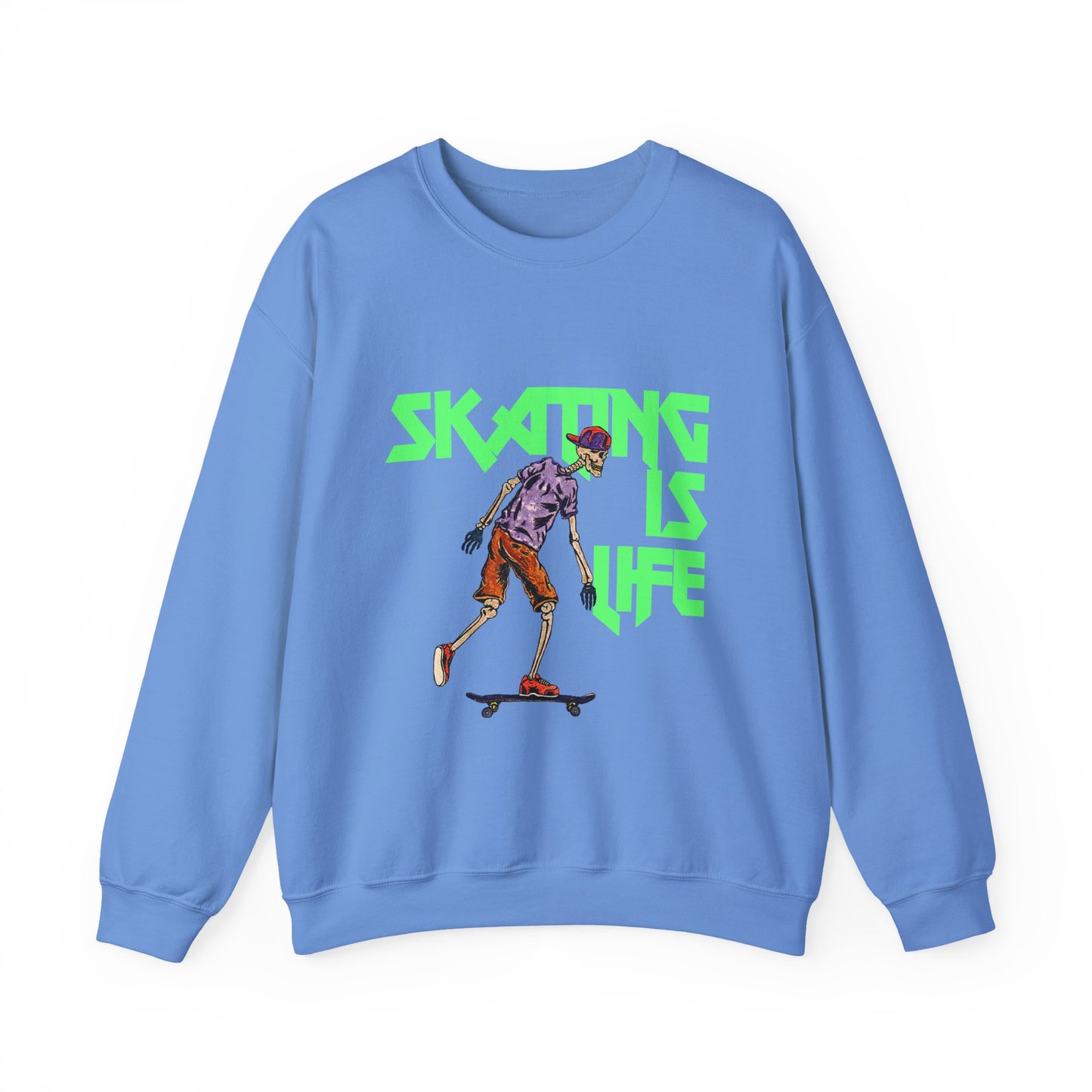 Skating is Life Unisex Heavy Blend™ Crewneck Sweatshirt