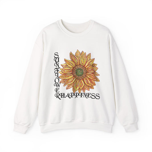 Sunshine and Happiness Unisex Heavy Blend™ Crewneck Sweatshirt