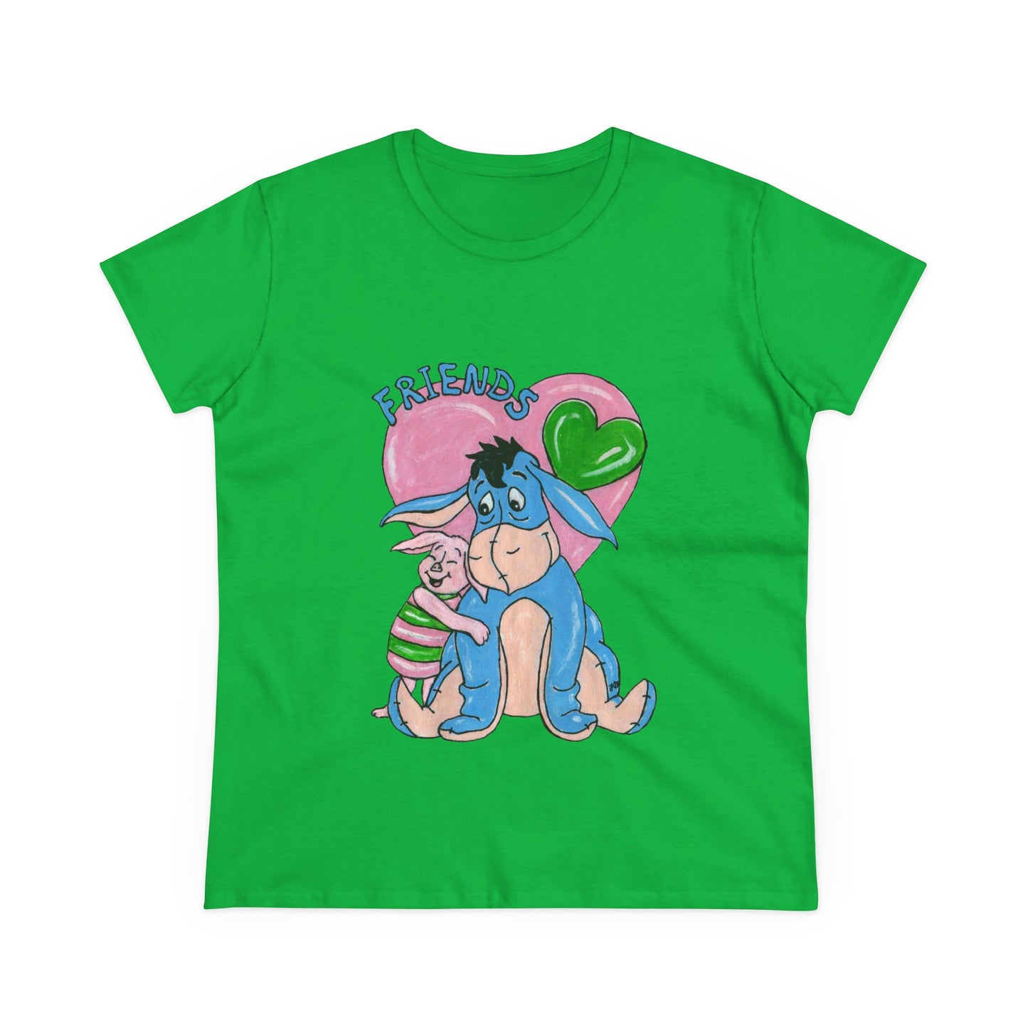 Best Friends Women's Midweight Cotton Tee