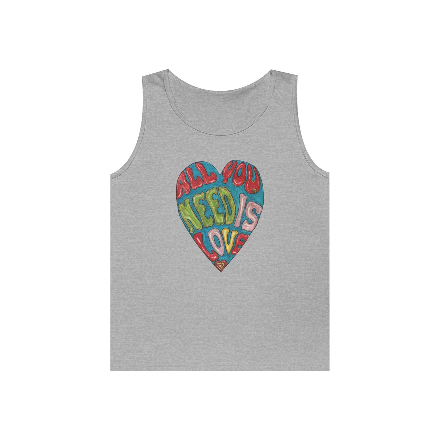 Love Unisex Heavy Cotton Tank Top