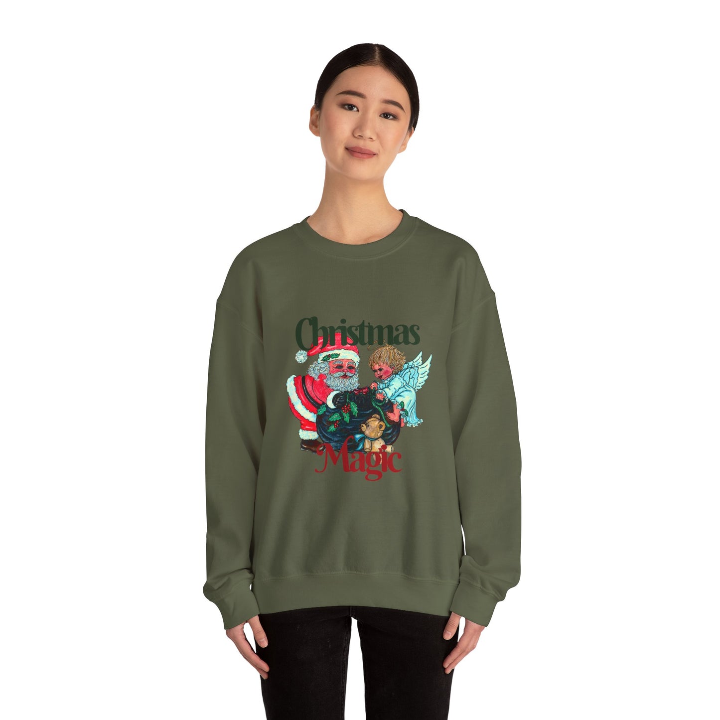 Christmas Magic Unisex Heavy Blend™ Crewneck Sweatshirt