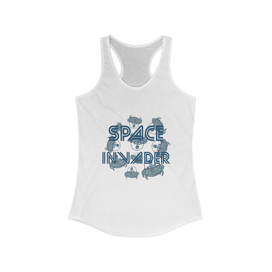 Space Invader Women's Ideal Racerback Tank