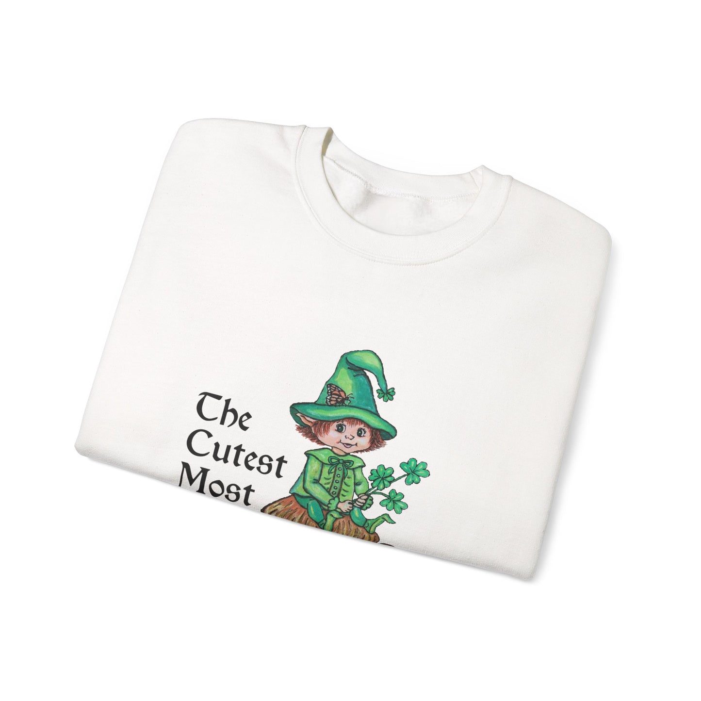 Cutest Leprechaun Unisex Heavy Blend™ Crewneck Sweatshirt