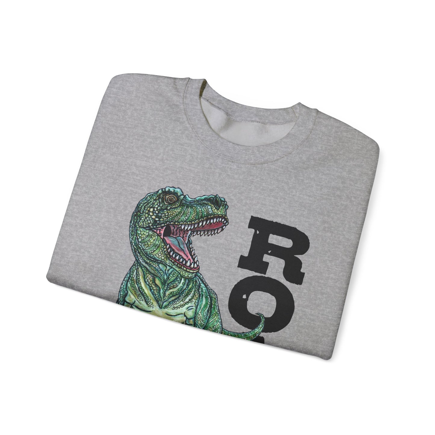 T-Rex Unisex Heavy Blend™ Crewneck Sweatshirt