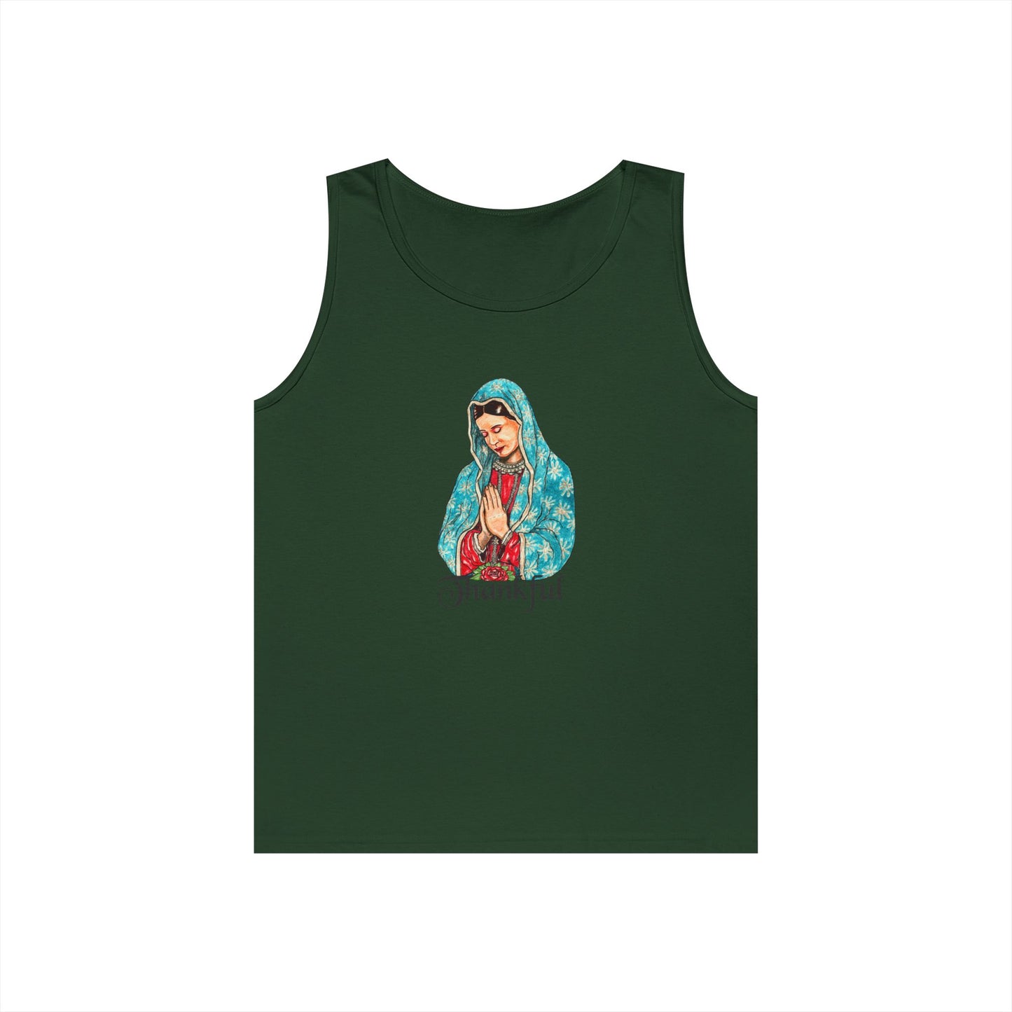 Thankful Unisex Heavy Cotton Tank Top