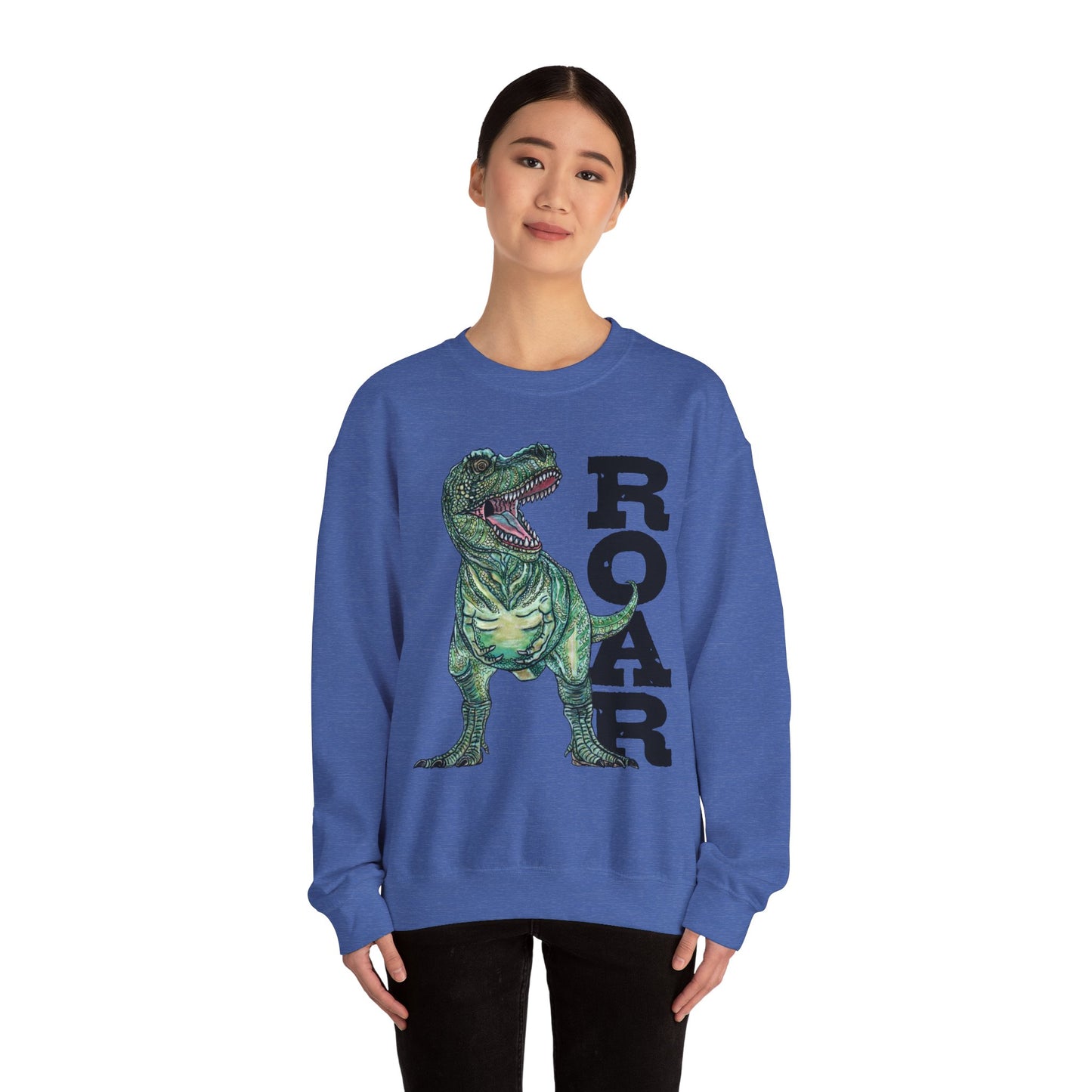 T-Rex Unisex Heavy Blend™ Crewneck Sweatshirt