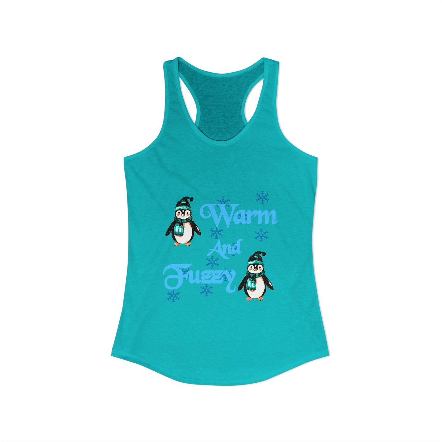 Warm and Fuzzy Women's Ideal Racerback Tank