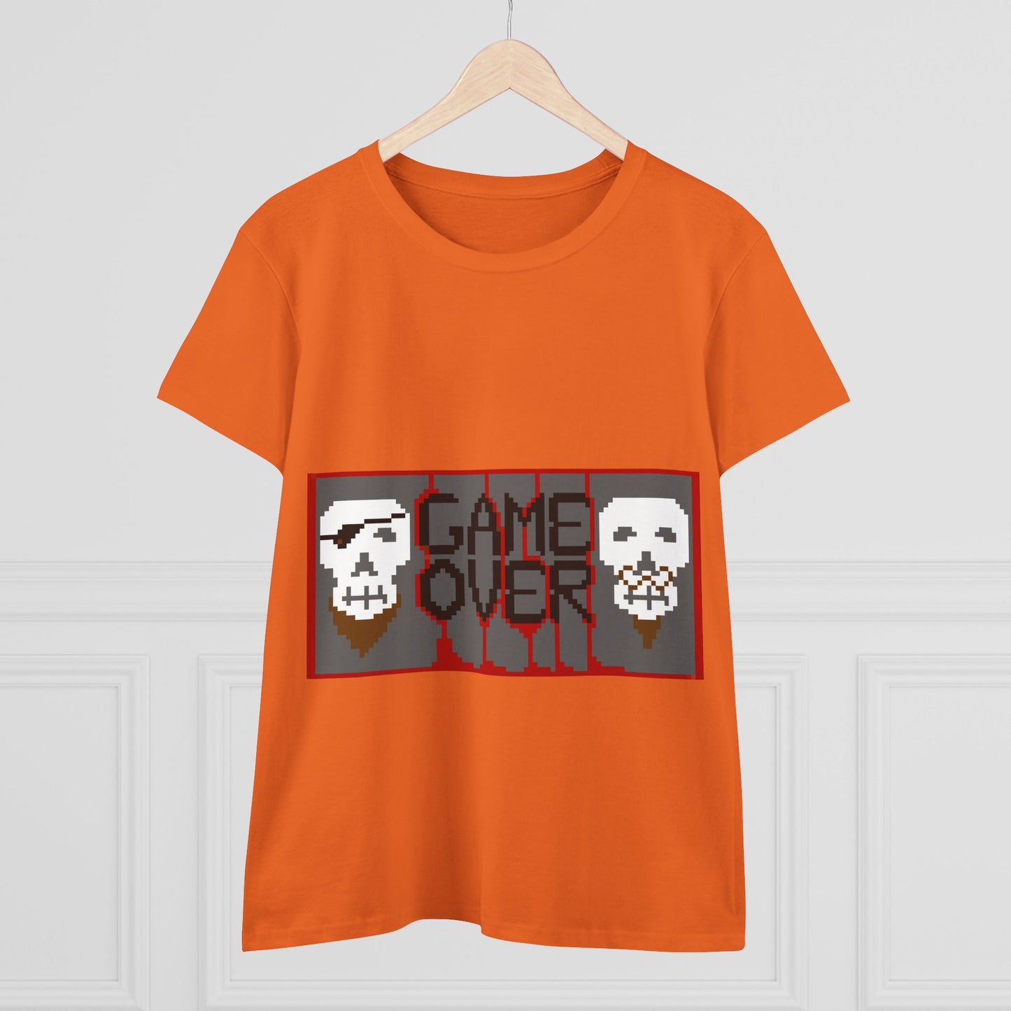Game Over Women's Midweight Cotton Tee