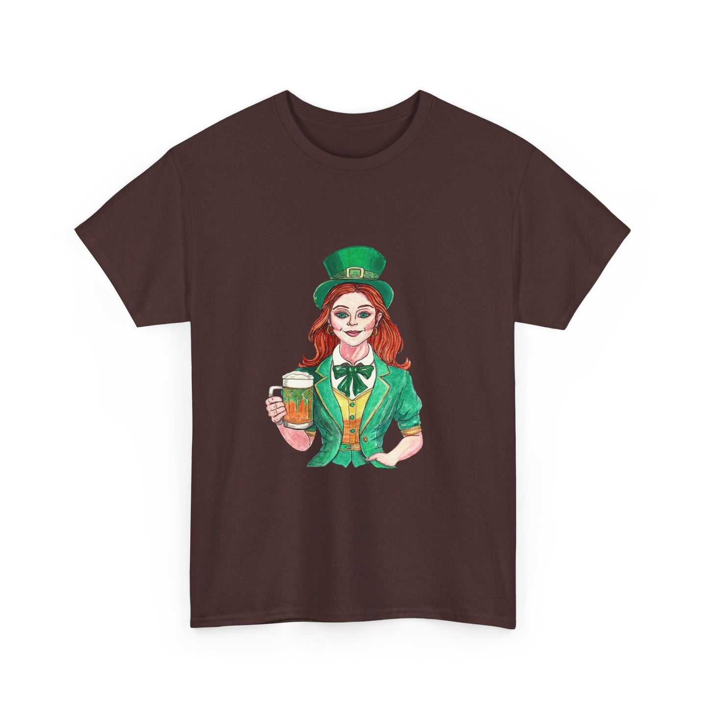Paddys Day Cheers Unisex Heavy Cotton Tee