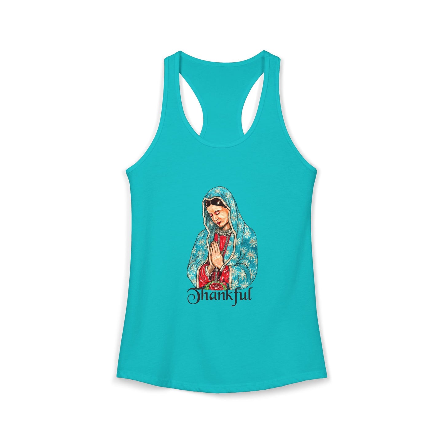 Thankful Women's Ideal Racerback Tank