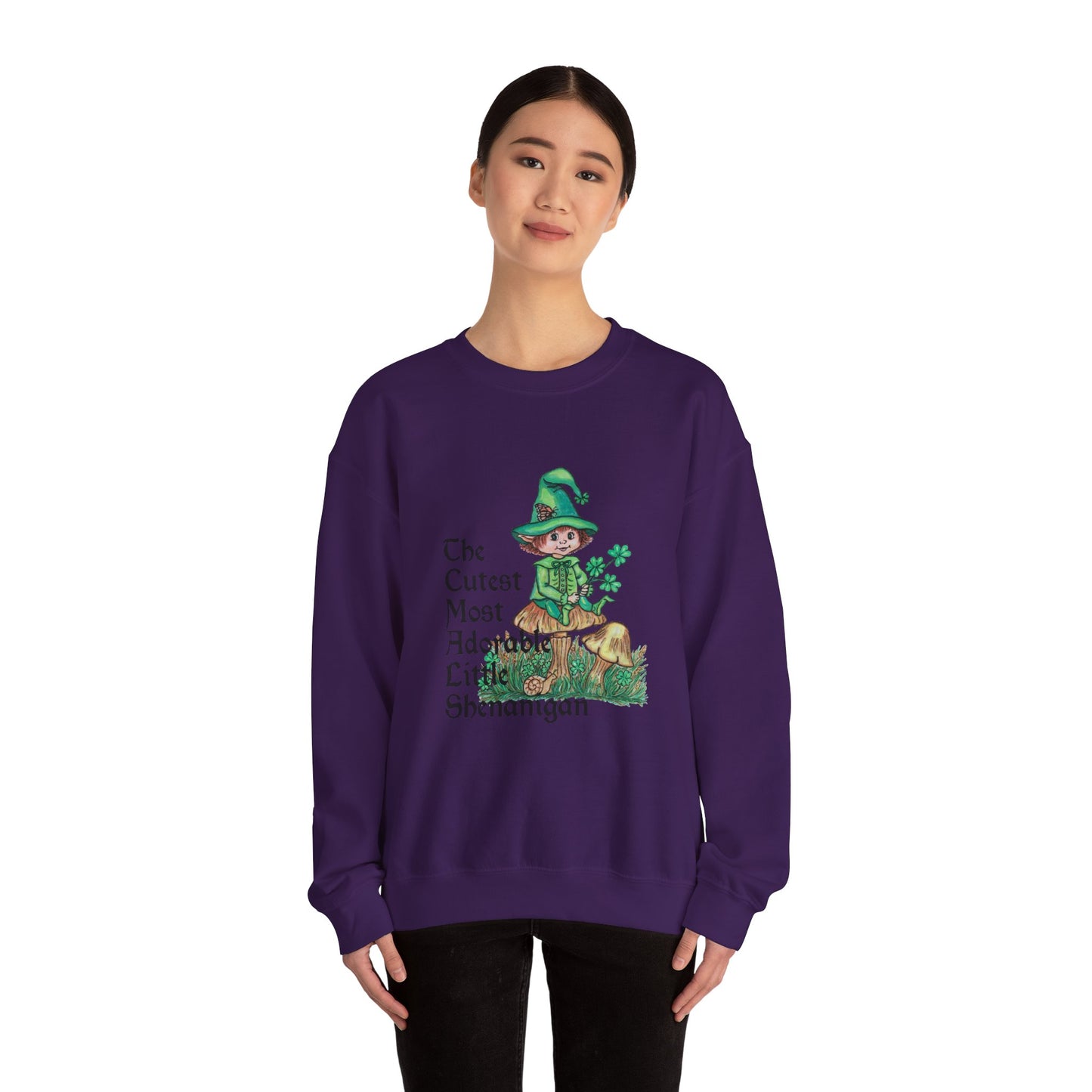 Cutest Leprechaun Unisex Heavy Blend™ Crewneck Sweatshirt