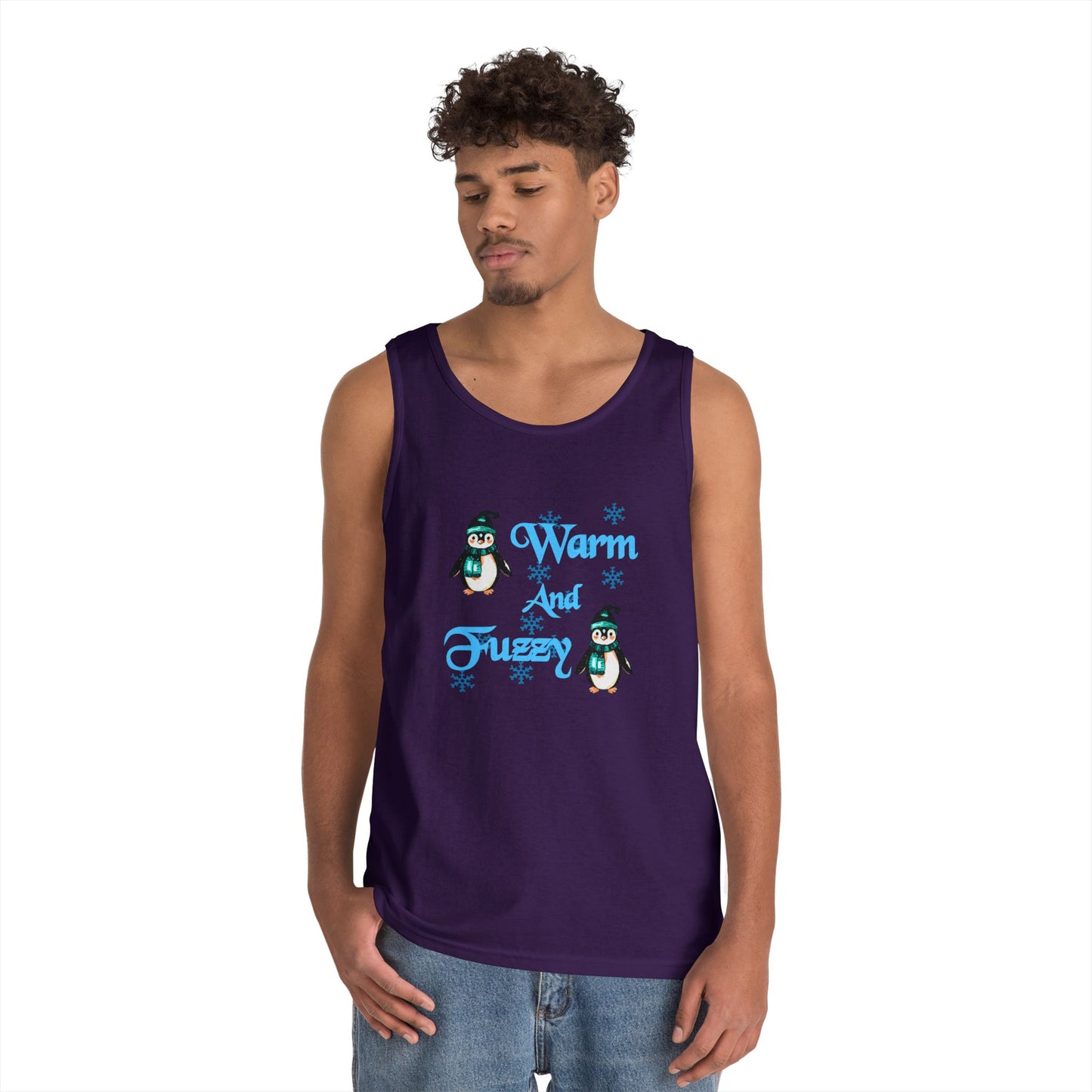 Warm and Fuzzy Unisex Heavy Cotton Tank Top