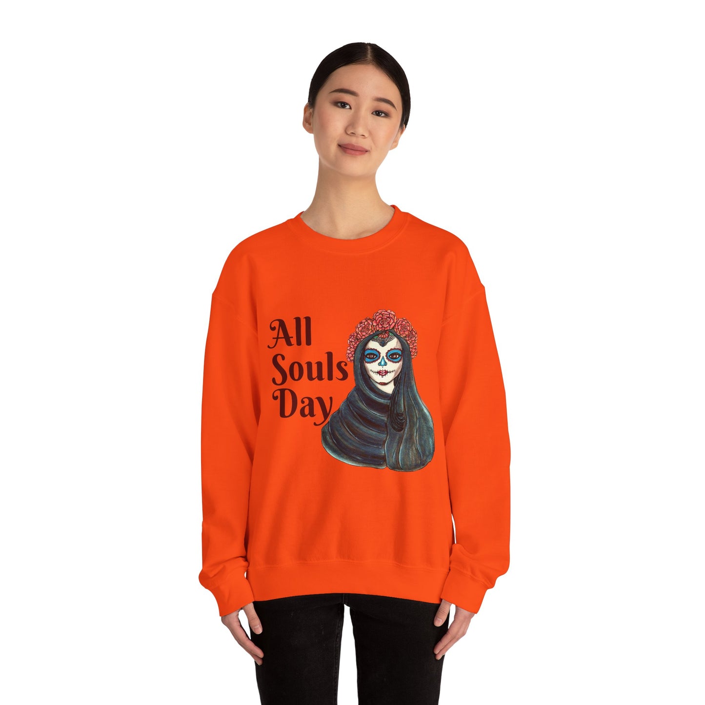 All Souls Day Unisex Heavy Blend™ Crewneck Sweatshirt