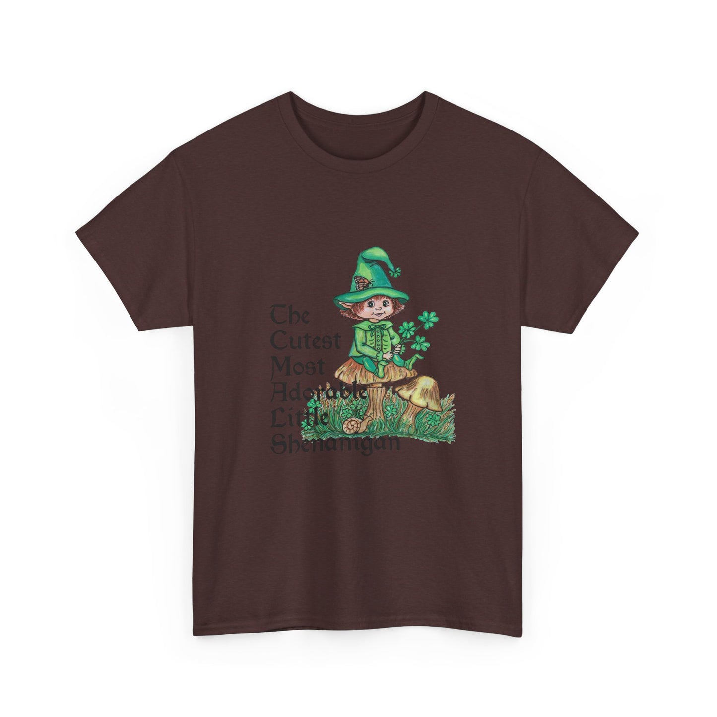 Cutest Leprechaun Unisex Heavy Cotton Tee