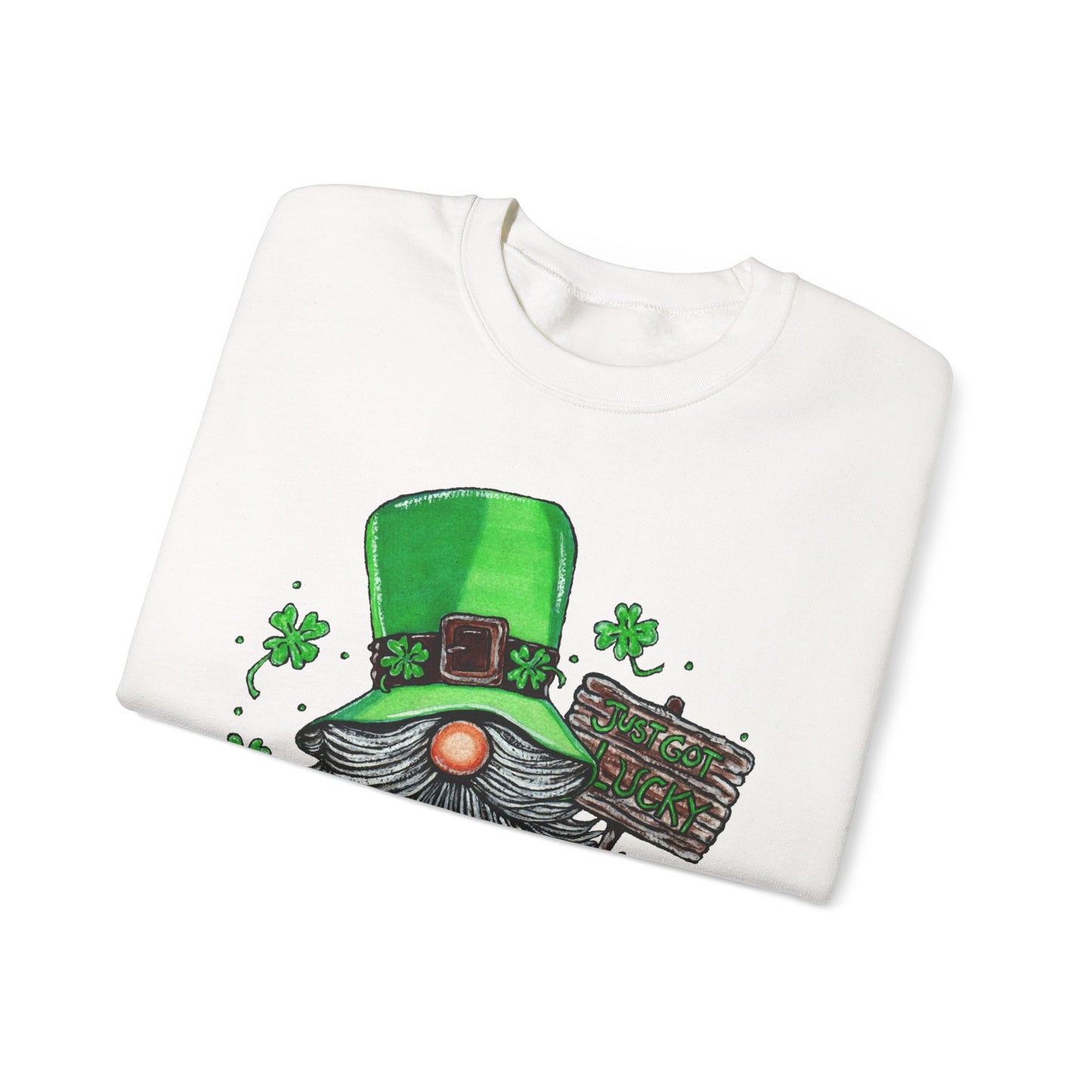 Gnomish Leprechaun Unisex Heavy Blend™ Crewneck Sweatshirt
