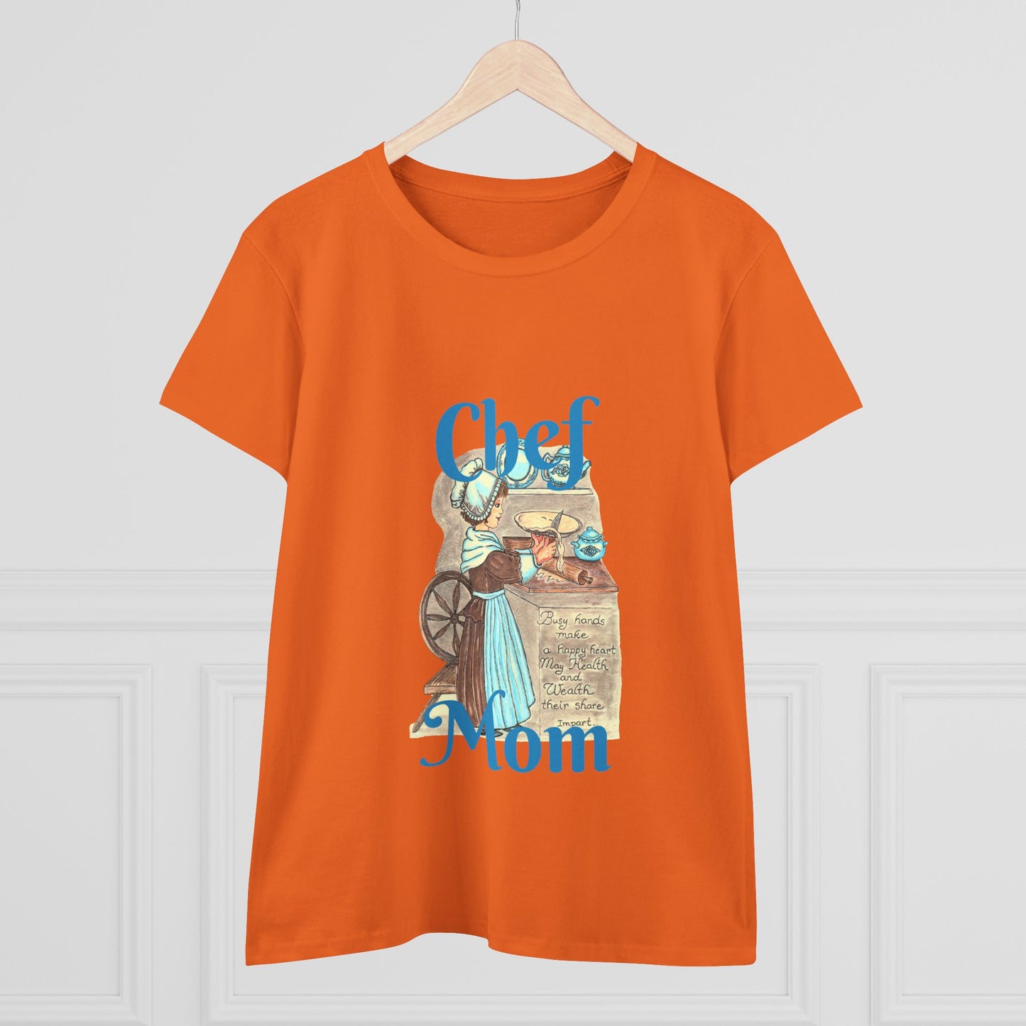 Chef Mom Women's Midweight Cotton Tee