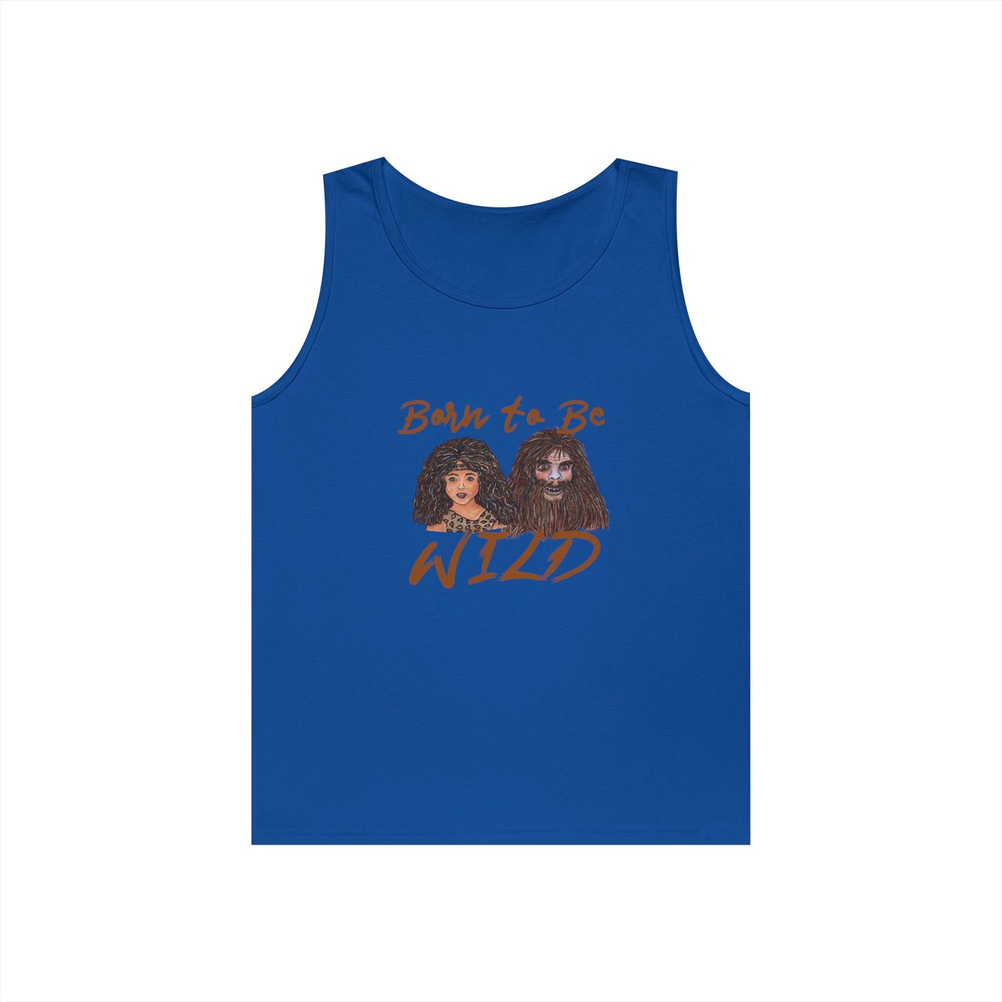 Born to be Wild Unisex Heavy Cotton Tank Top