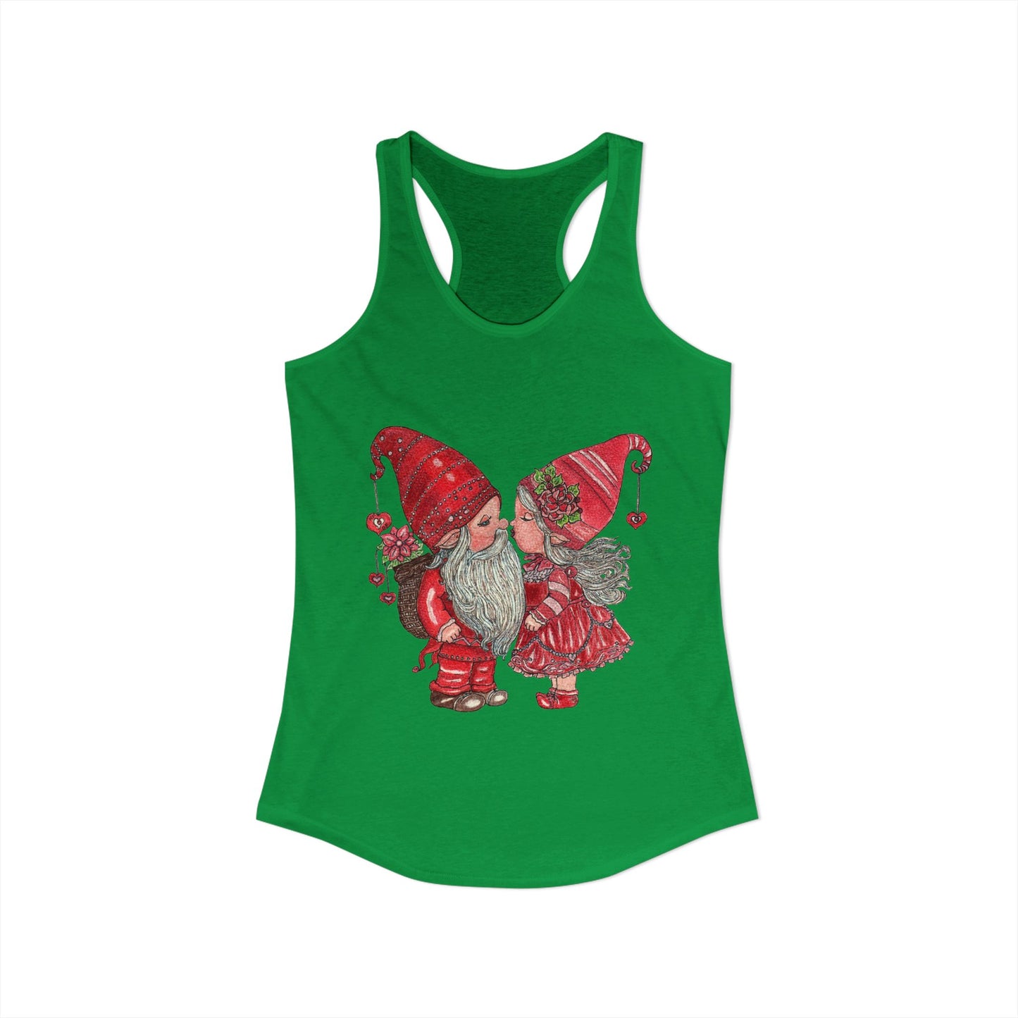 Gnome Lovers Women's Ideal Racerback Tank