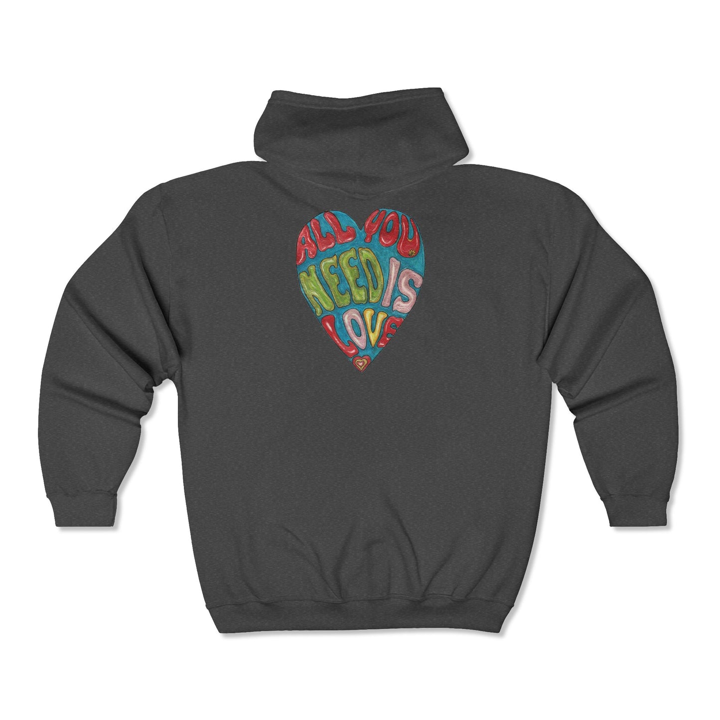 Love Unisex Heavy Blend™ Full Zip Hooded Sweatshirt