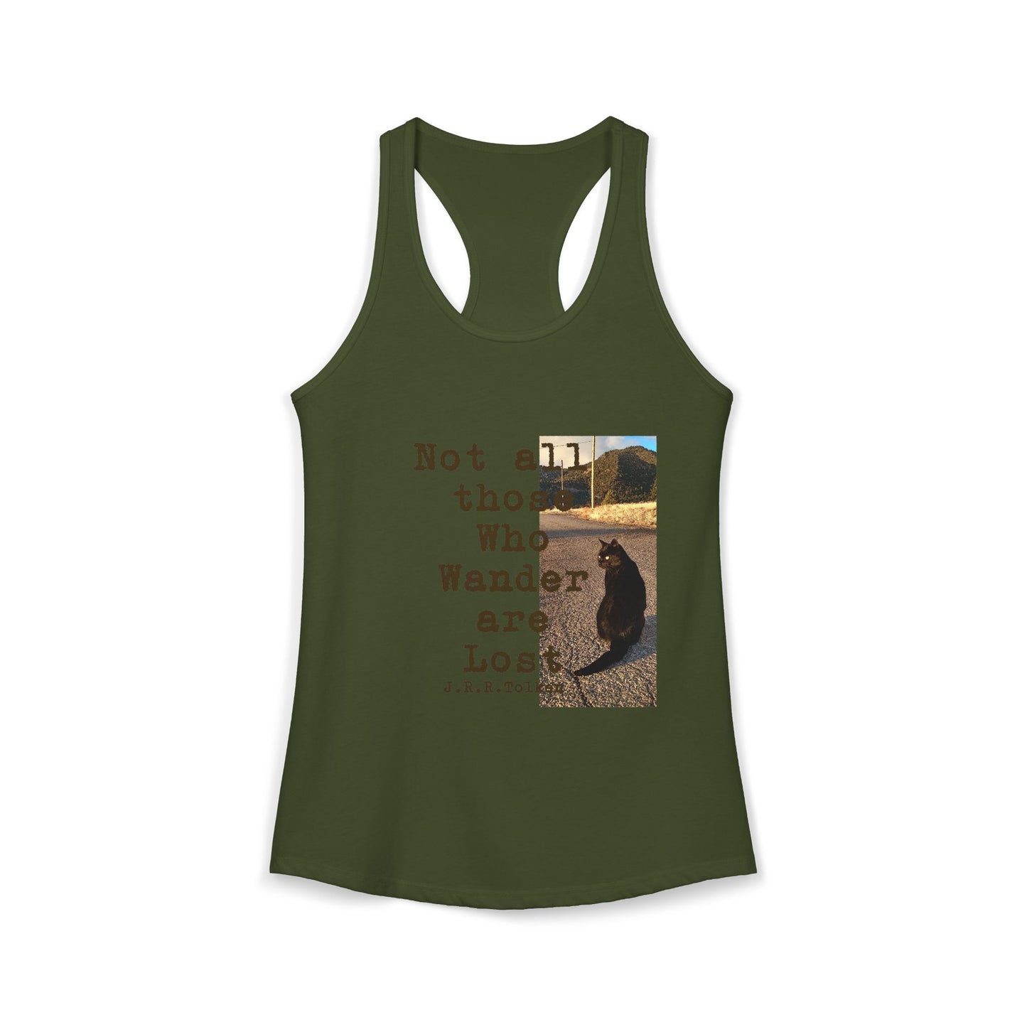 Wandering Kitty Women's Ideal Racerback Tank